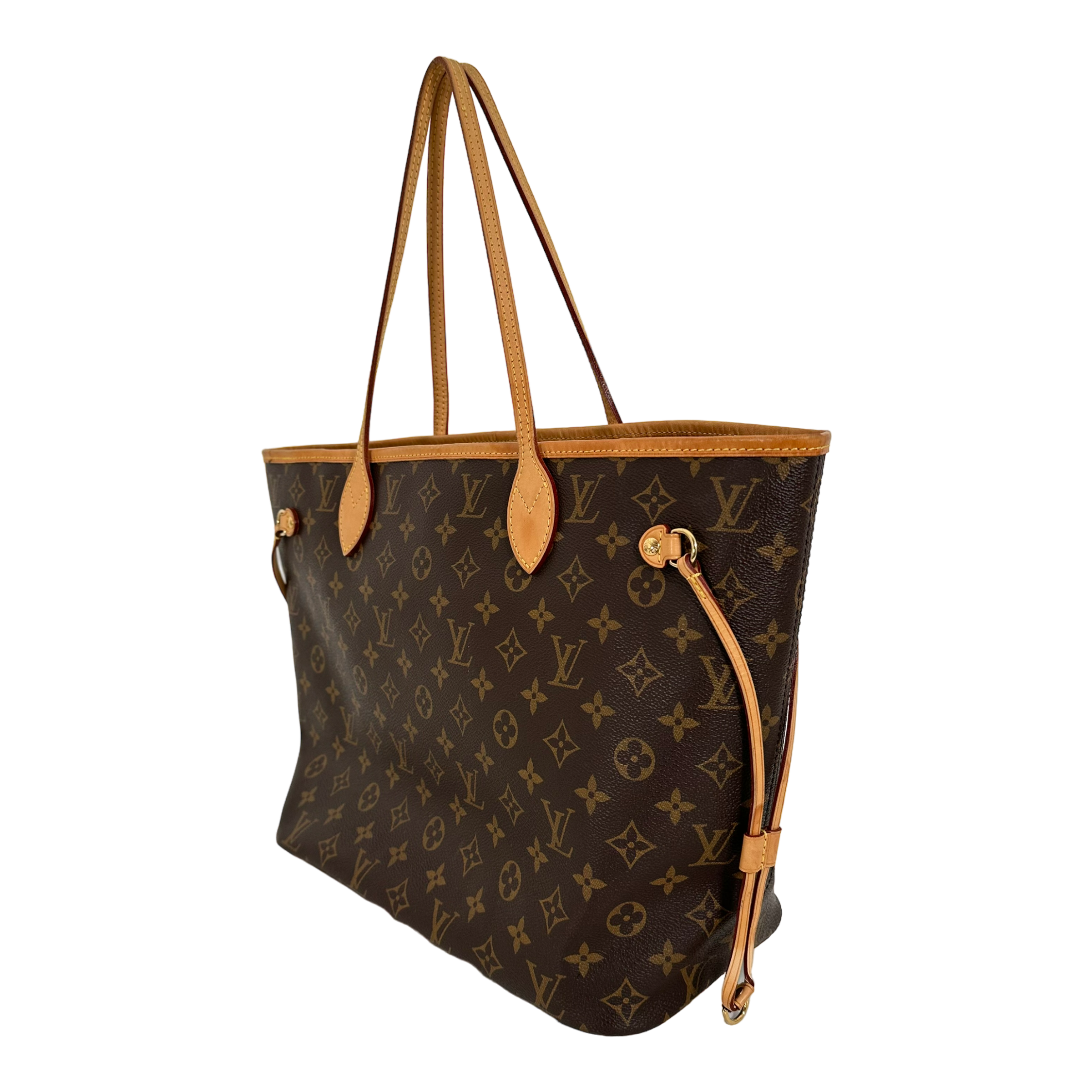 Monogram Neverfull MM - Peony w/ Pouch