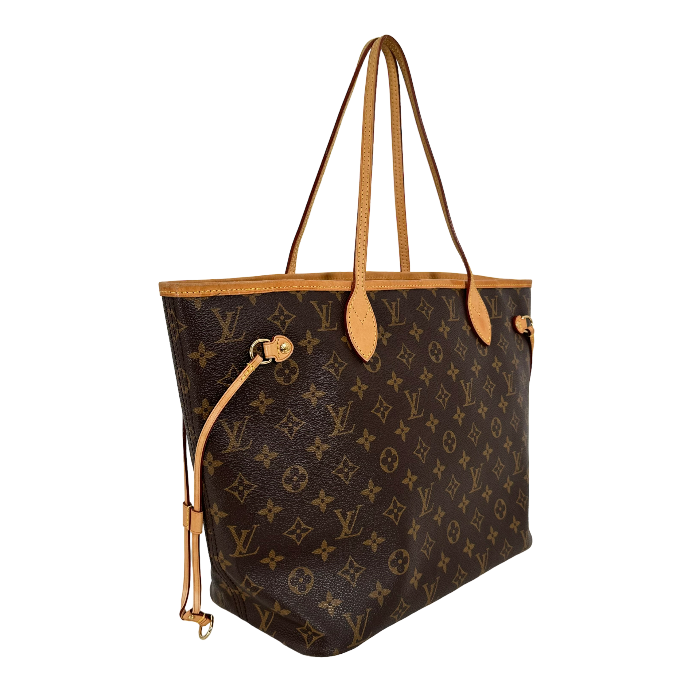 Monogram Neverfull MM - Peony w/ Pouch