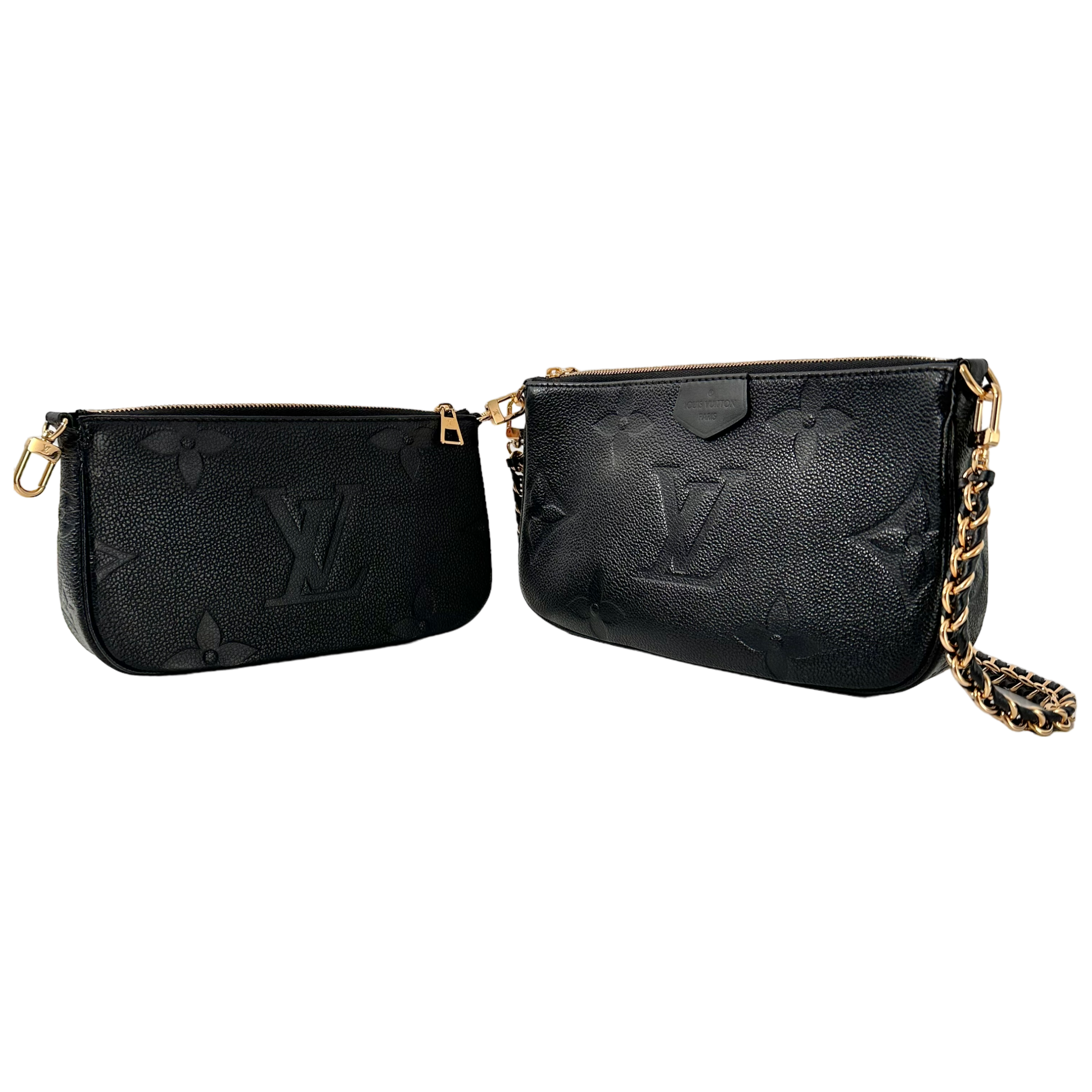Black Monogram Empreinte Leather Multi Pochette