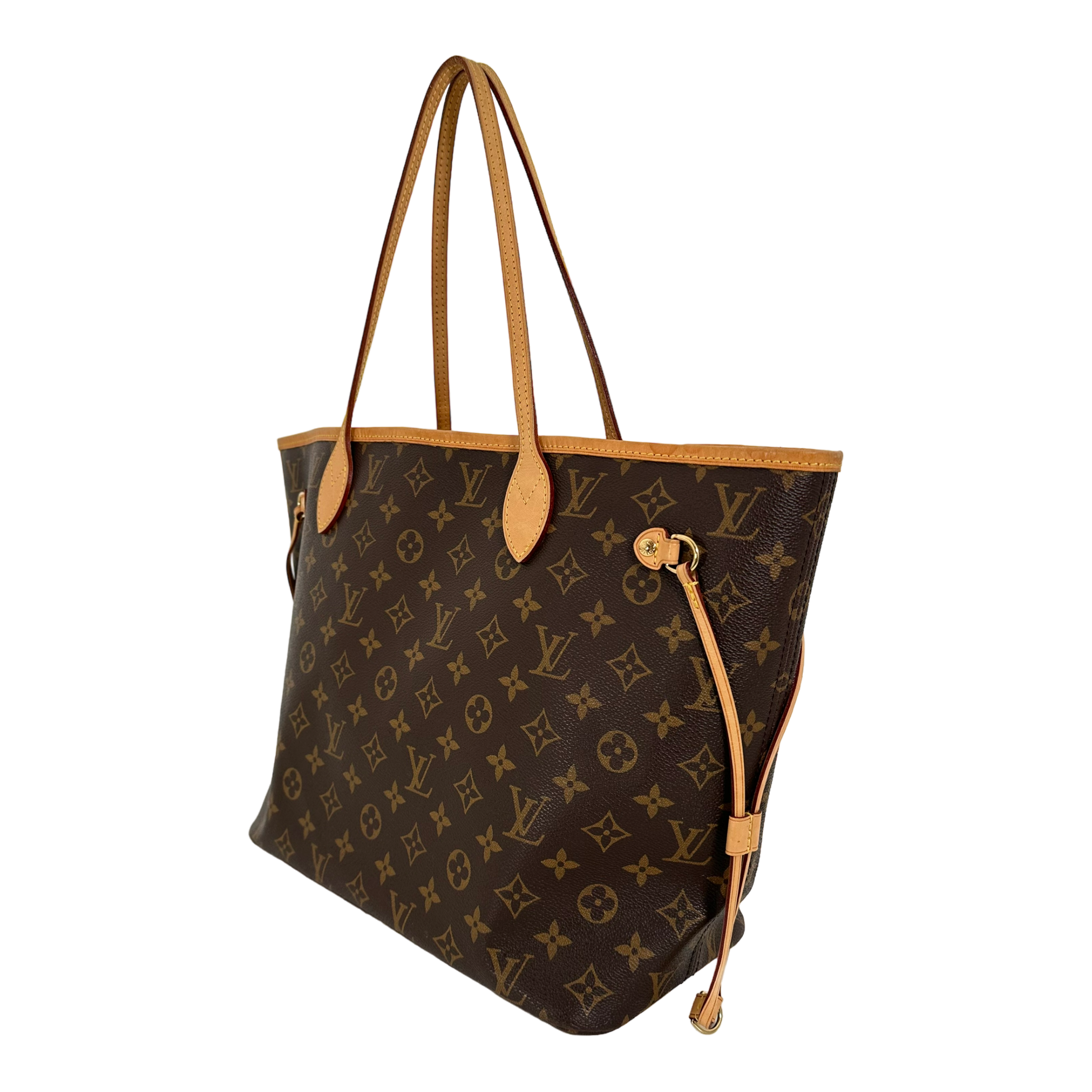 Monogram Neverfull MM - Peony w/ Pouch