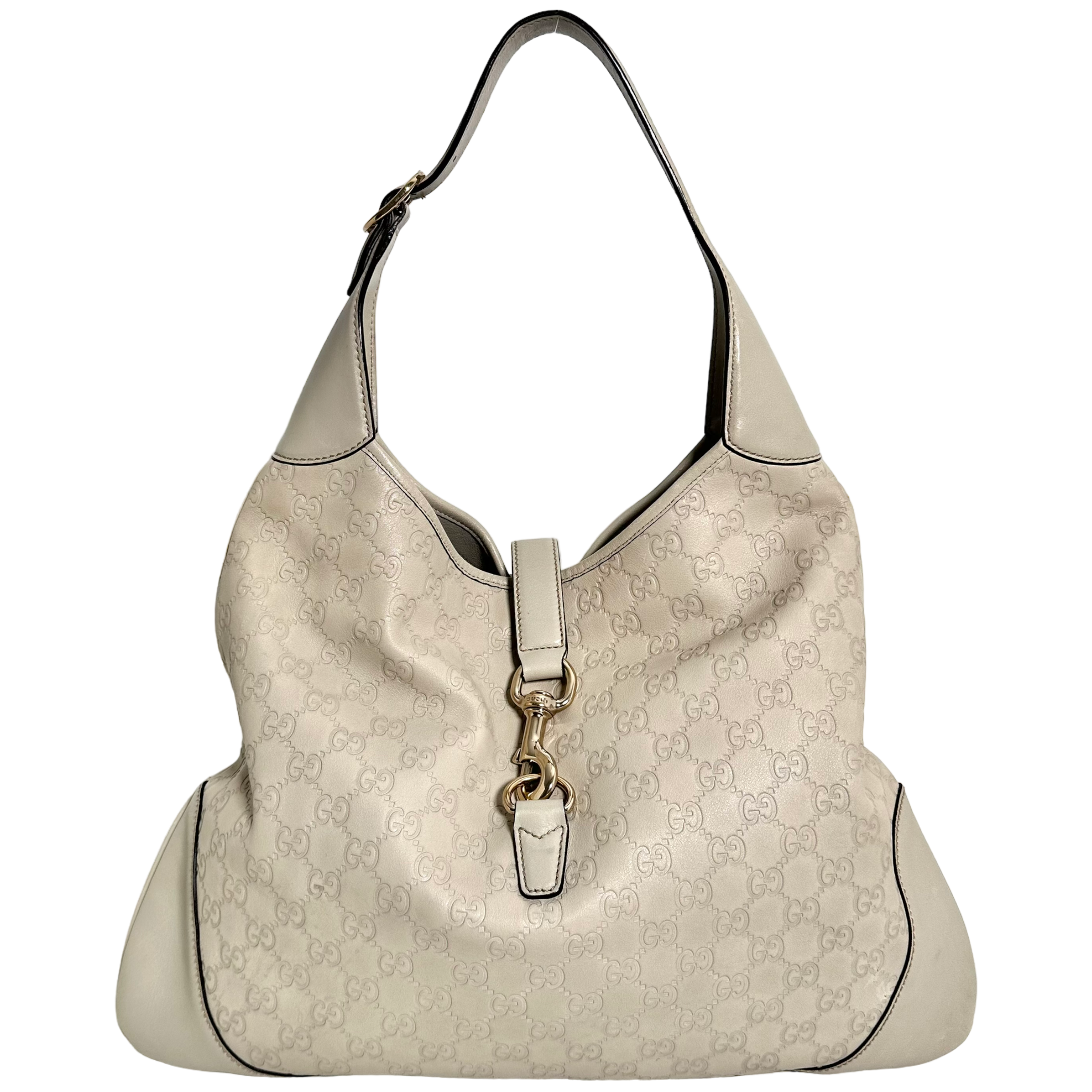 Large Jackie Guccissima Shoulder Bag