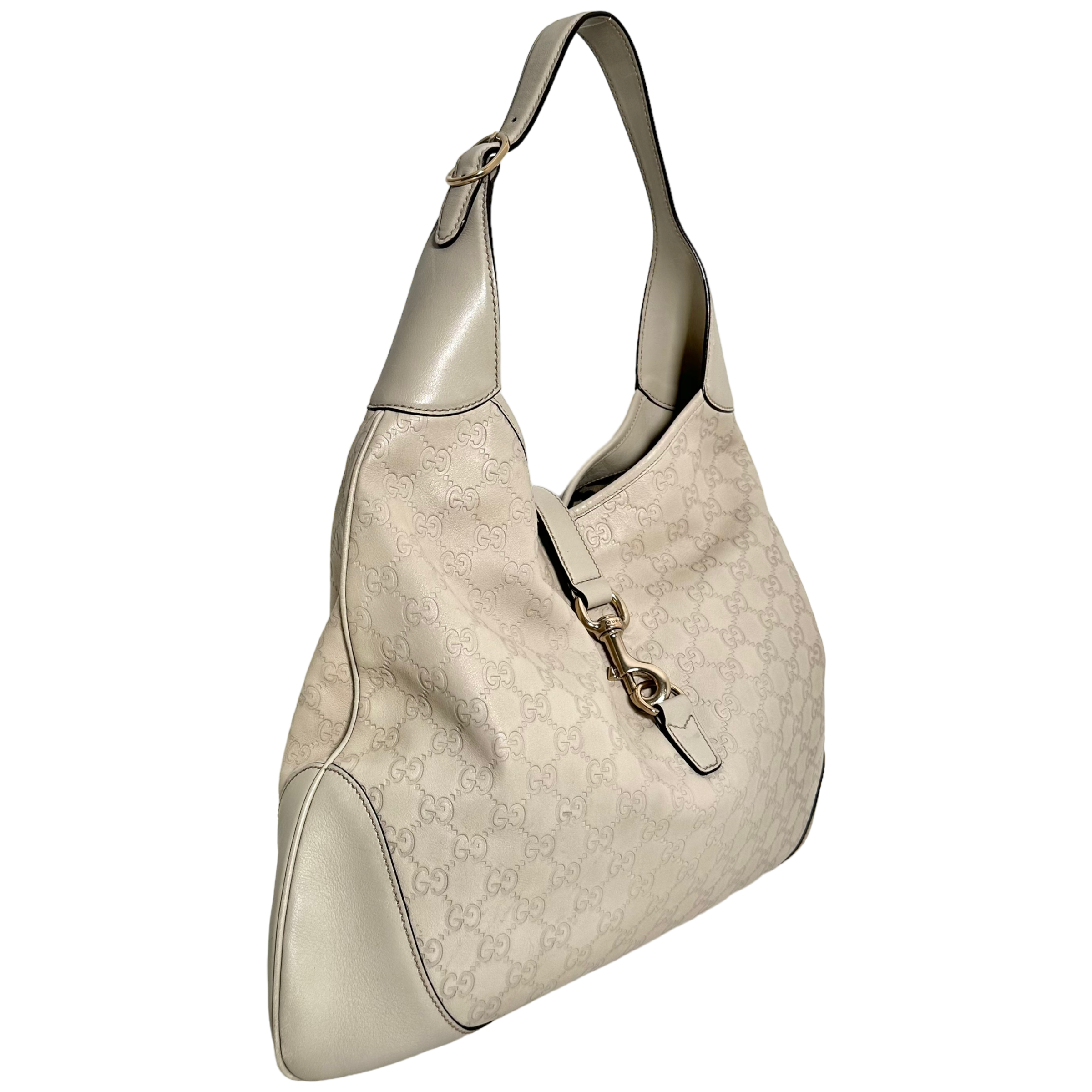 Large Jackie Guccissima Shoulder Bag