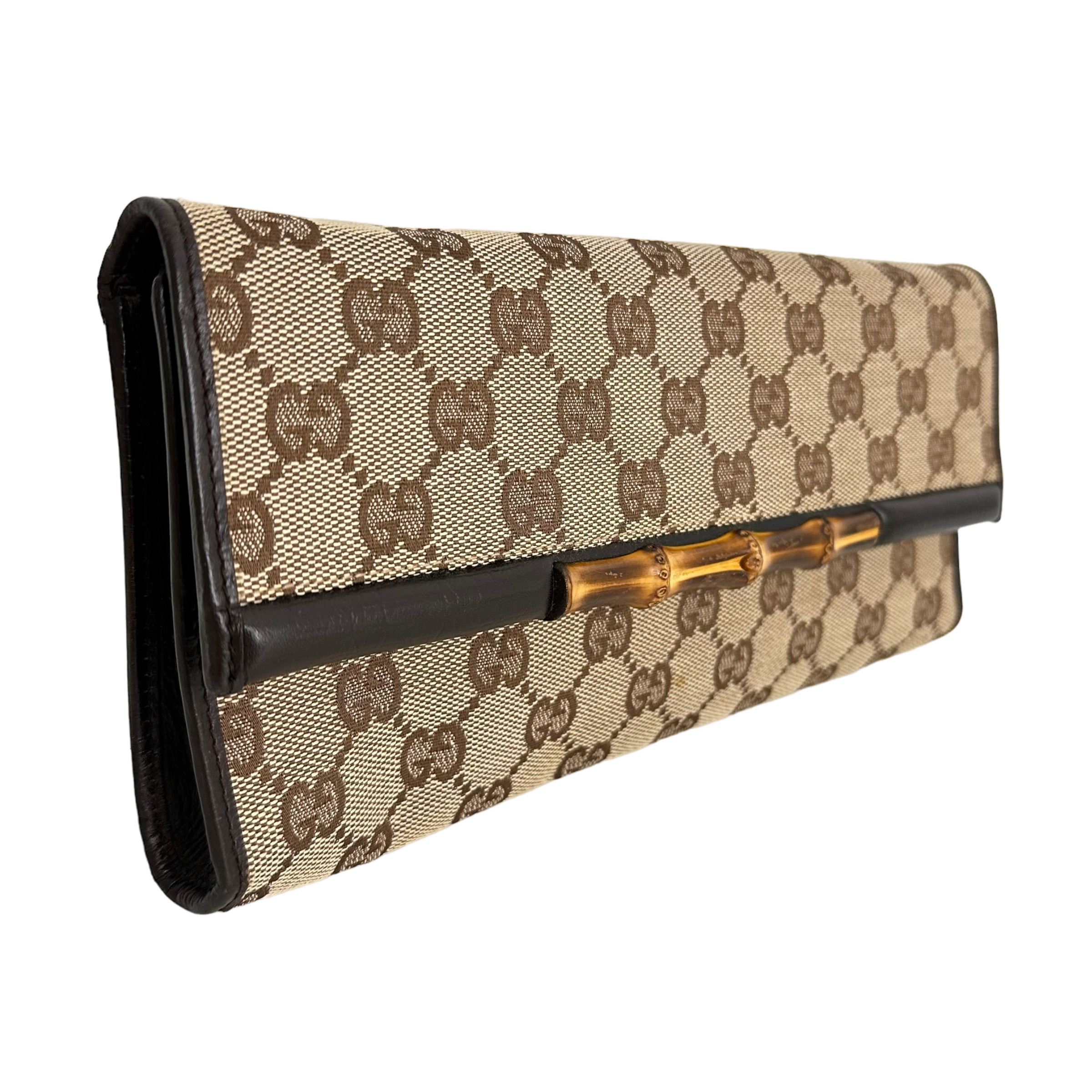 GG Canvas Bamboo Bar Crossbody