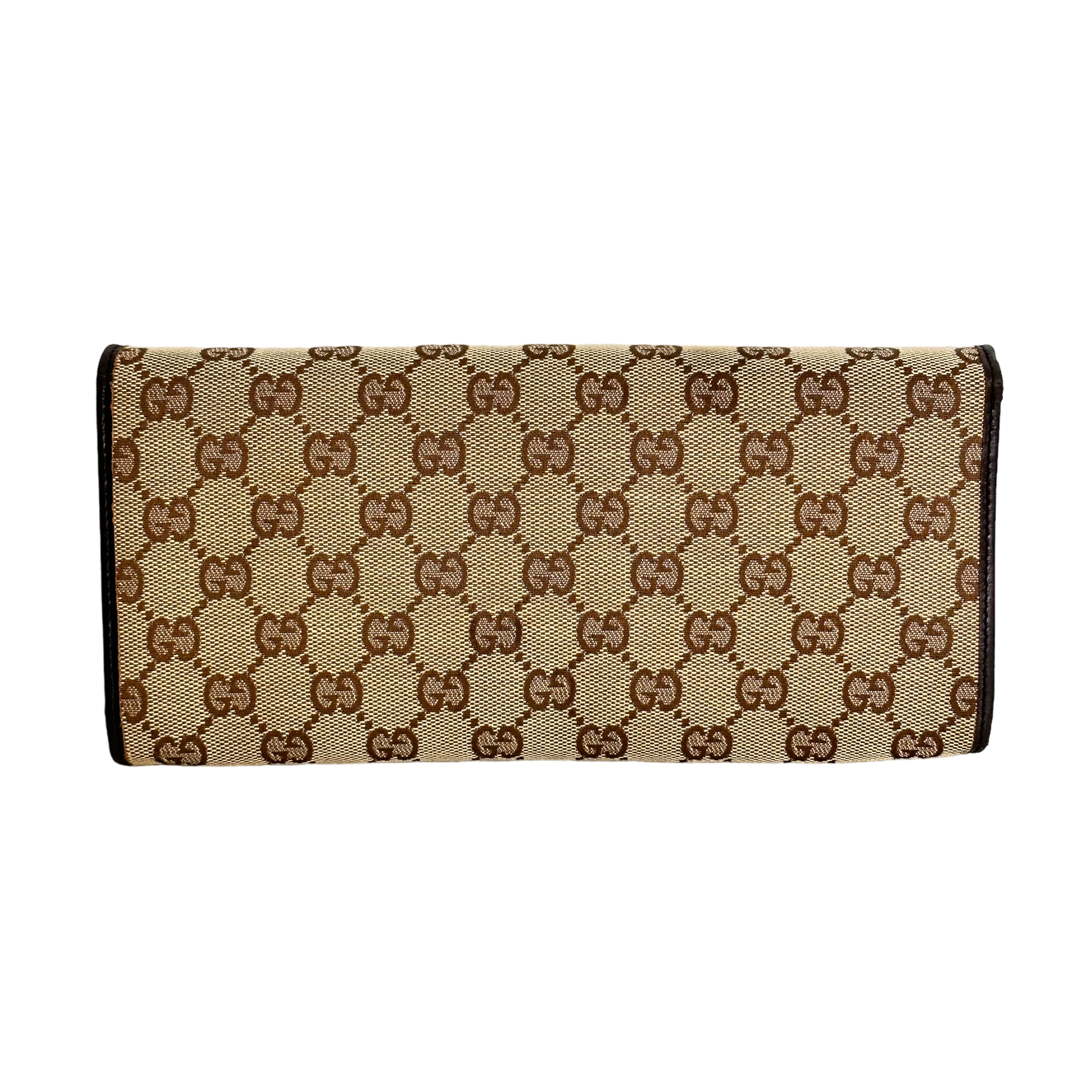 GG Canvas Bamboo Bar Crossbody