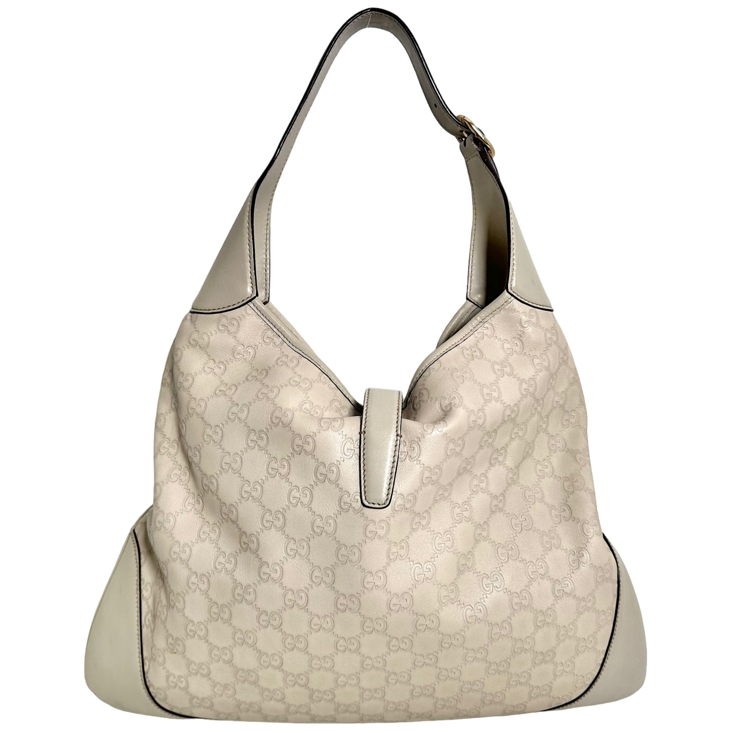 Large Jackie Guccissima Shoulder Bag