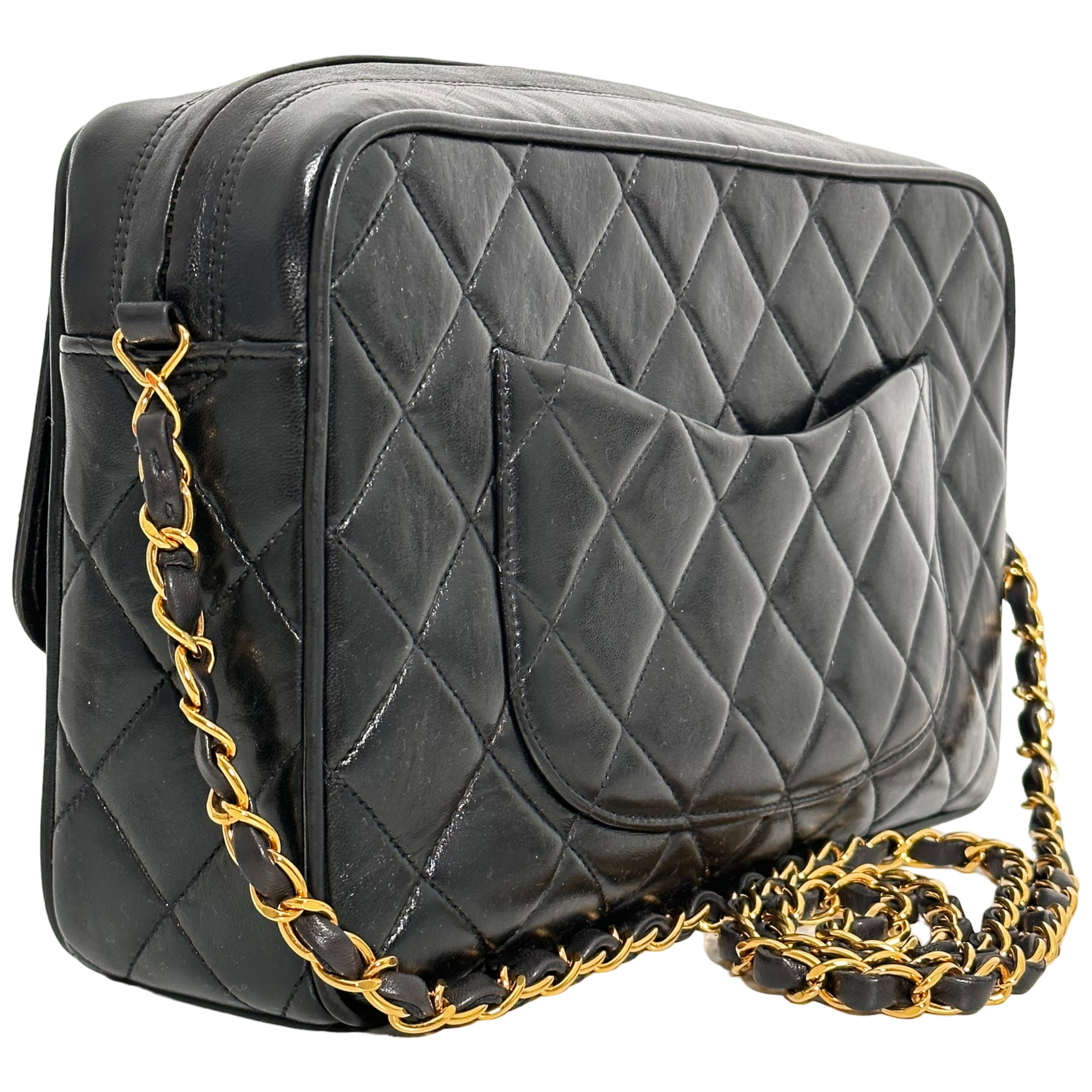 Large Quilted Camera Bag