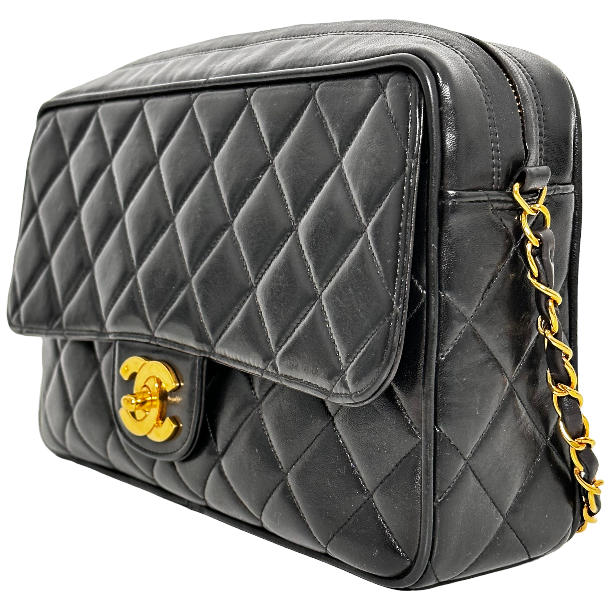 Large Quilted Camera Bag