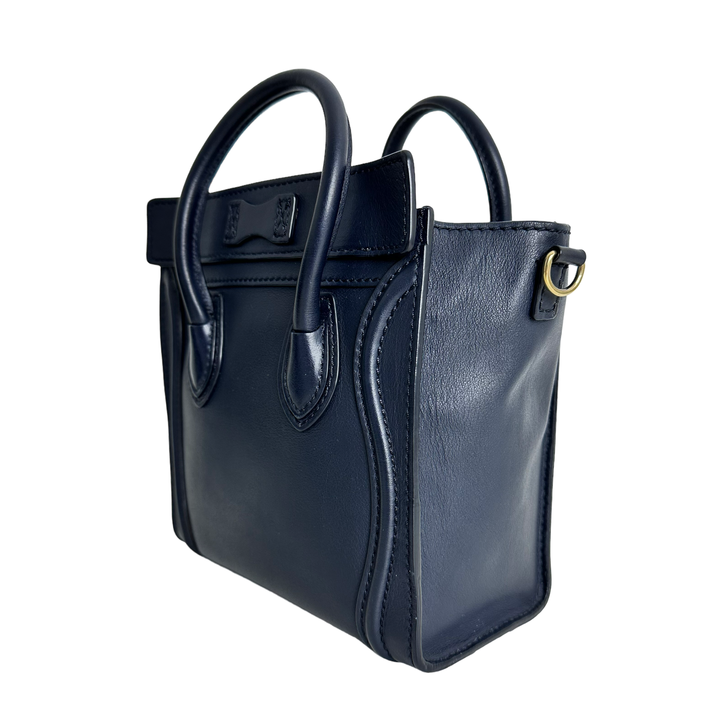 Navy Nano Luggage Tote
