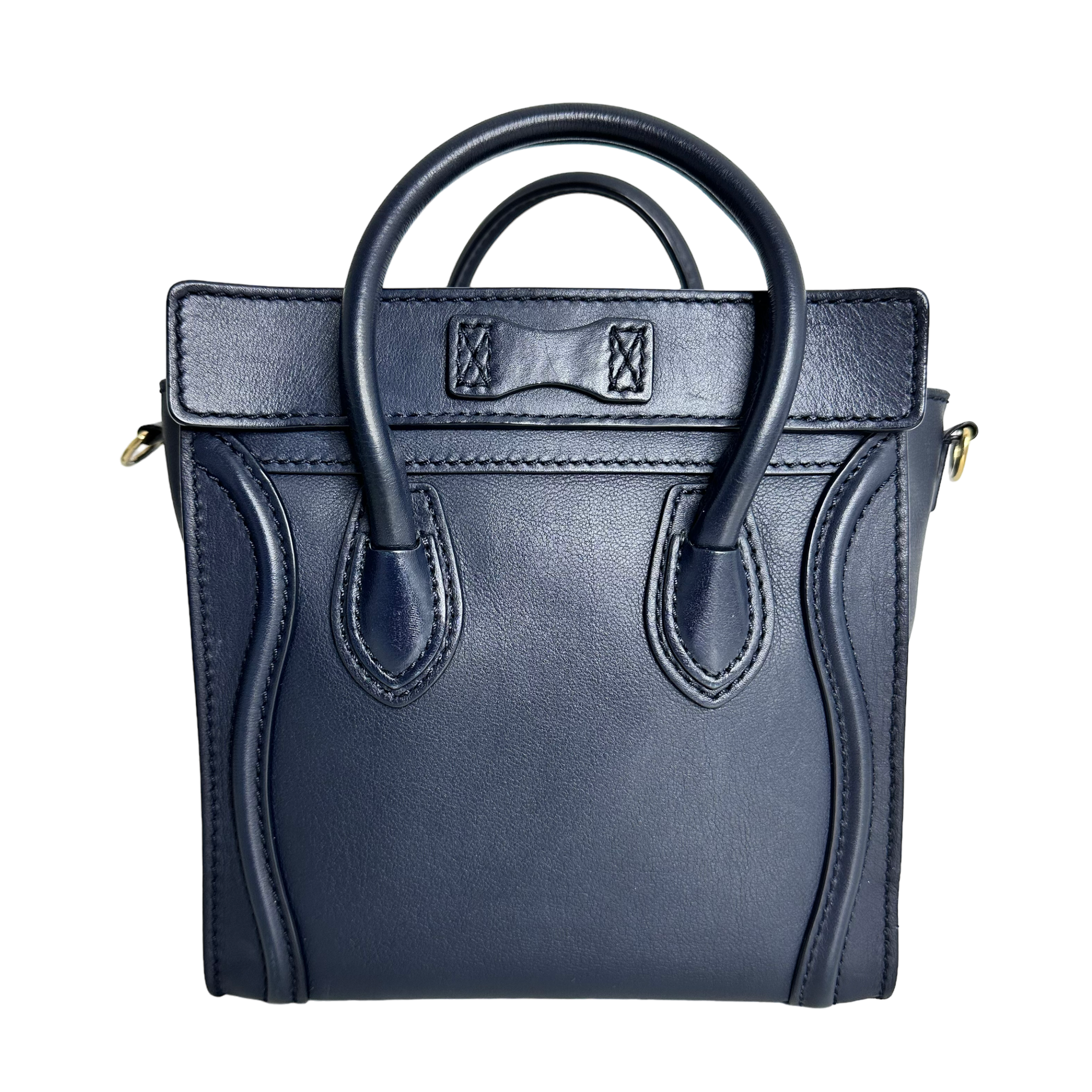 Navy Nano Luggage Tote