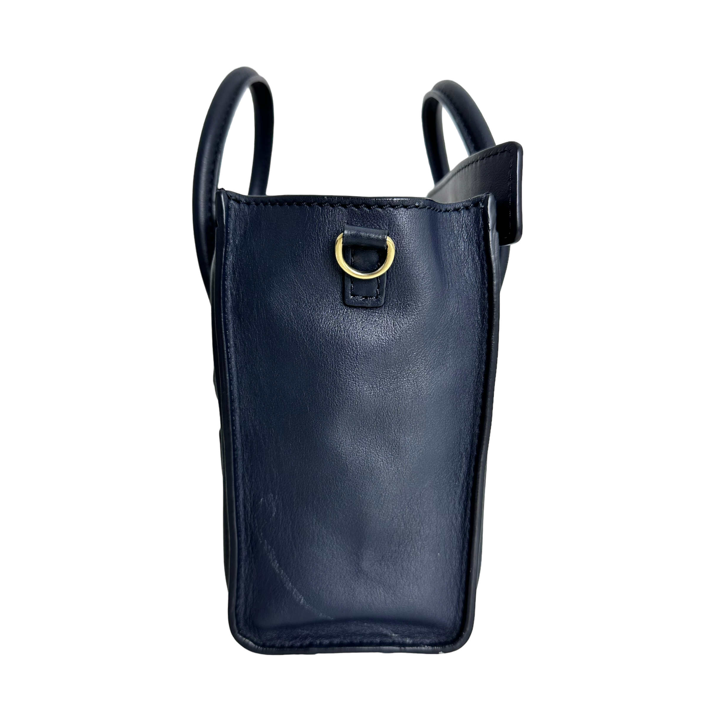 Navy Nano Luggage Tote