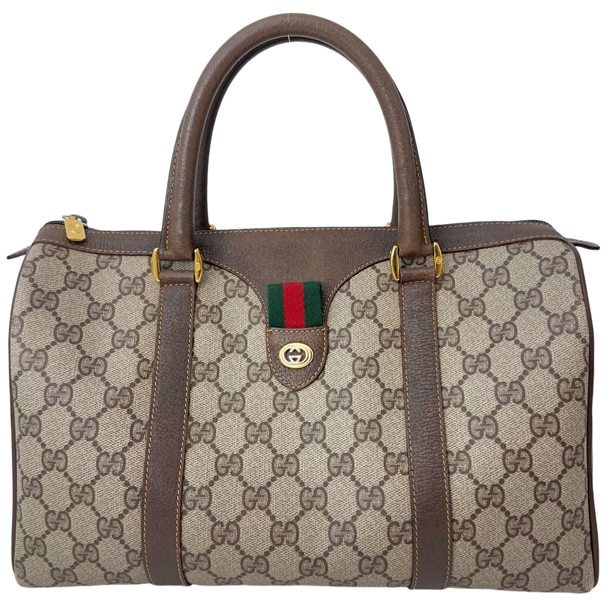 Vintage GG Supreme Boston Bag