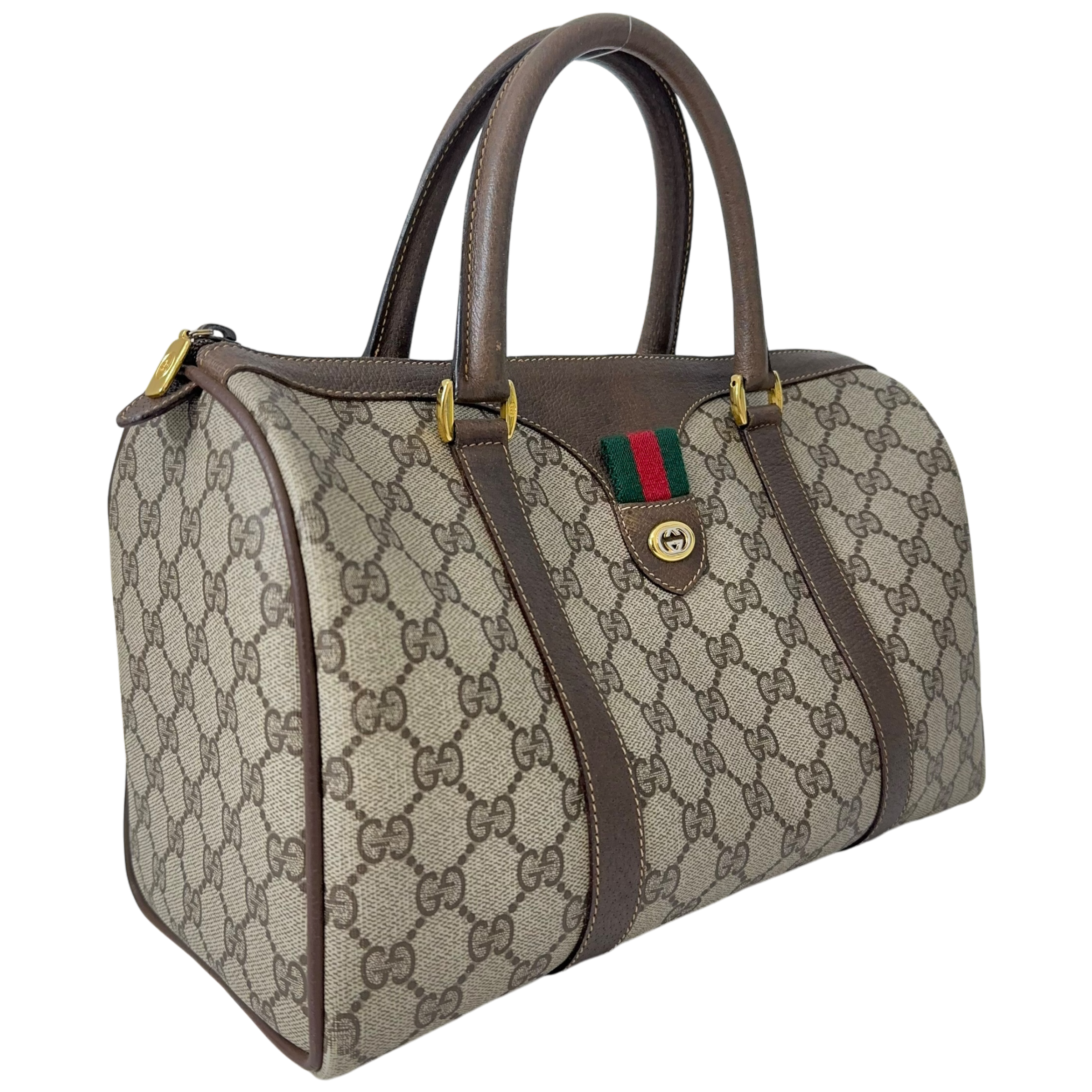 Vintage GG Supreme Boston Bag