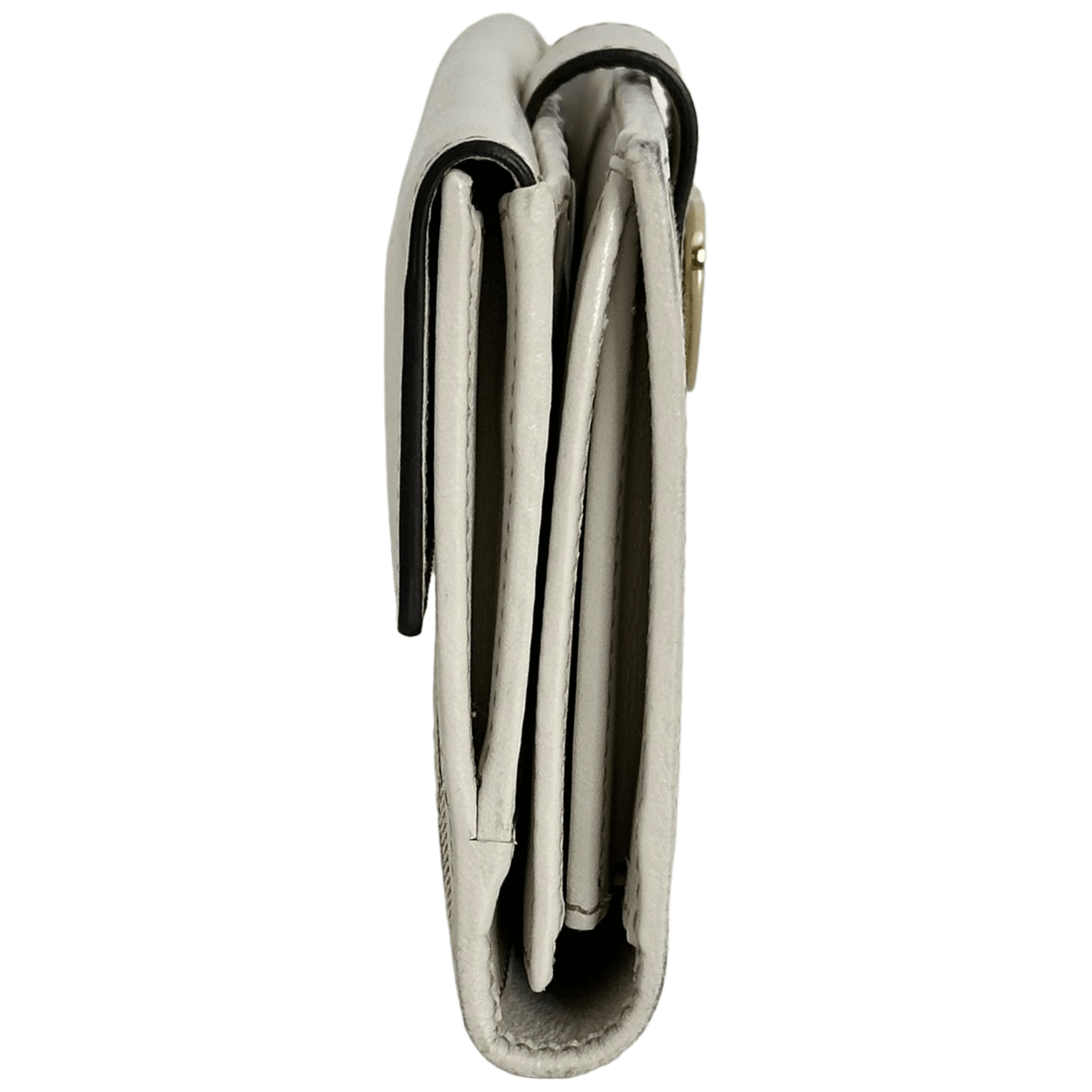 GG Heart Long Wallet