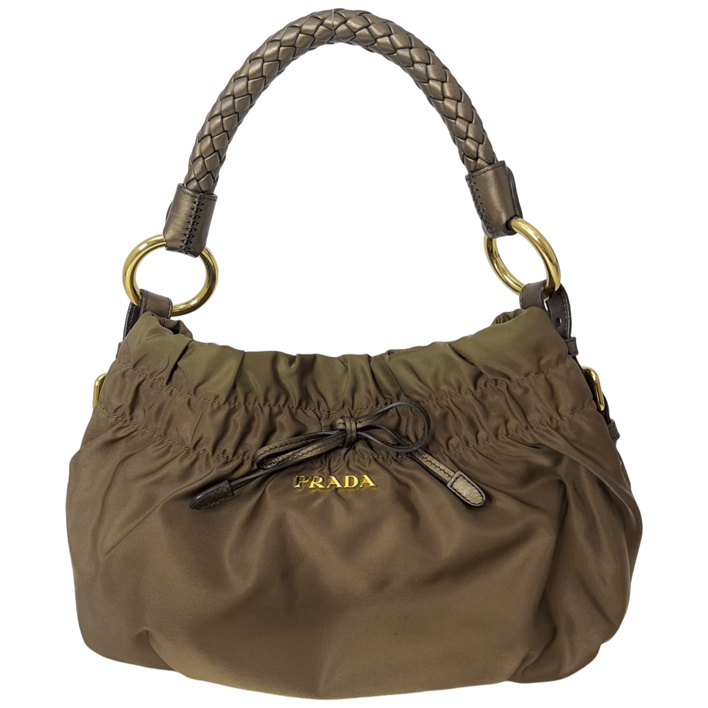 Bow Tessuto Shoulder Bag