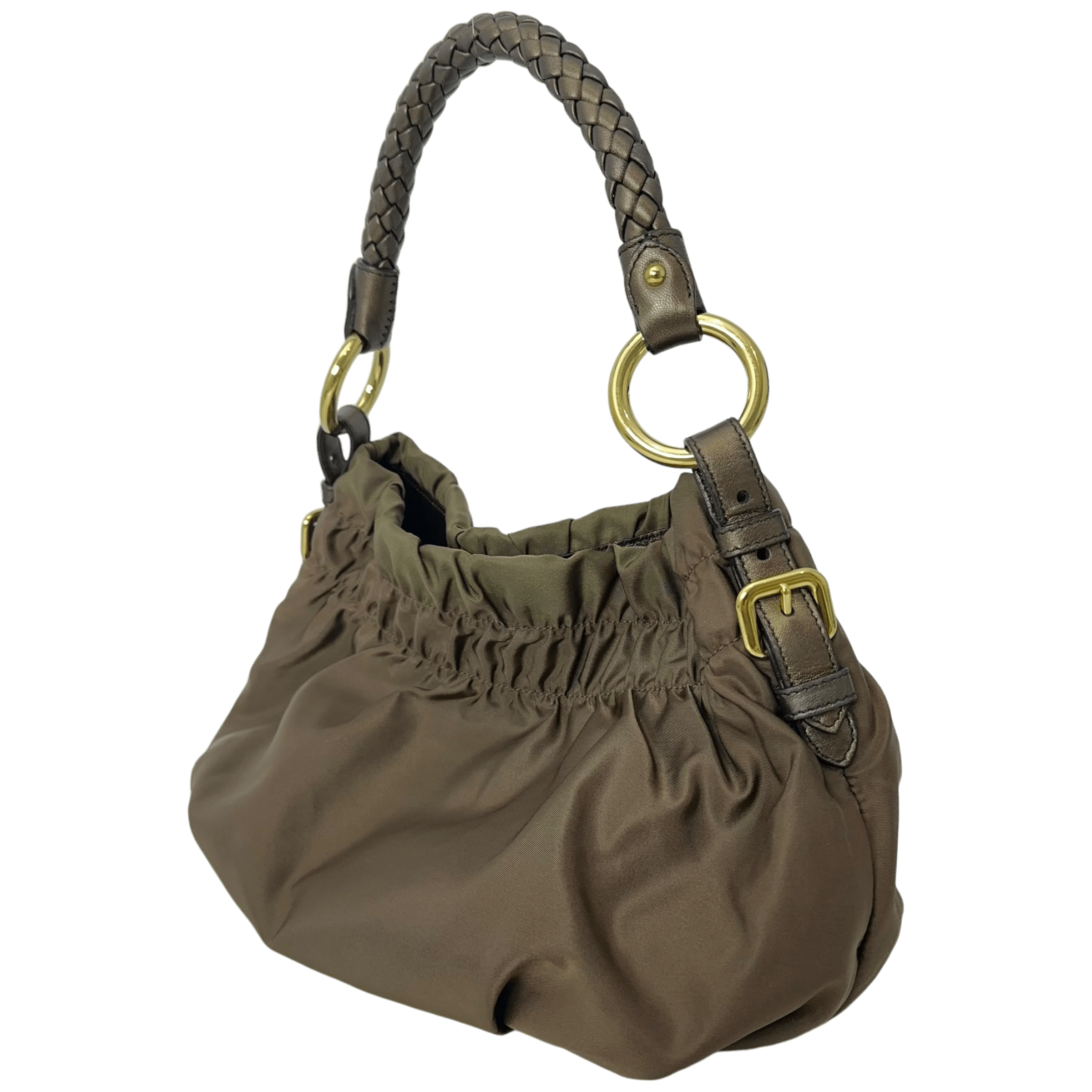 Bow Tessuto Shoulder Bag