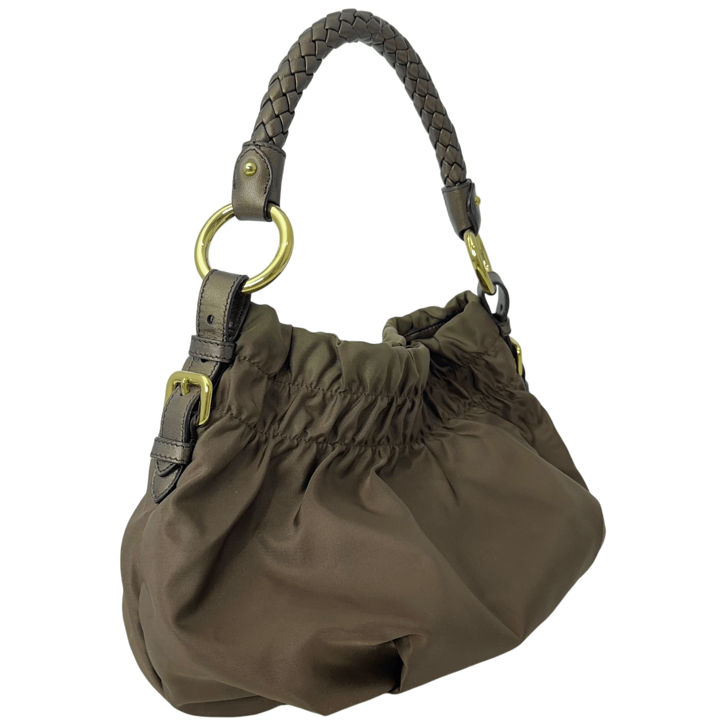 Bow Tessuto Shoulder Bag