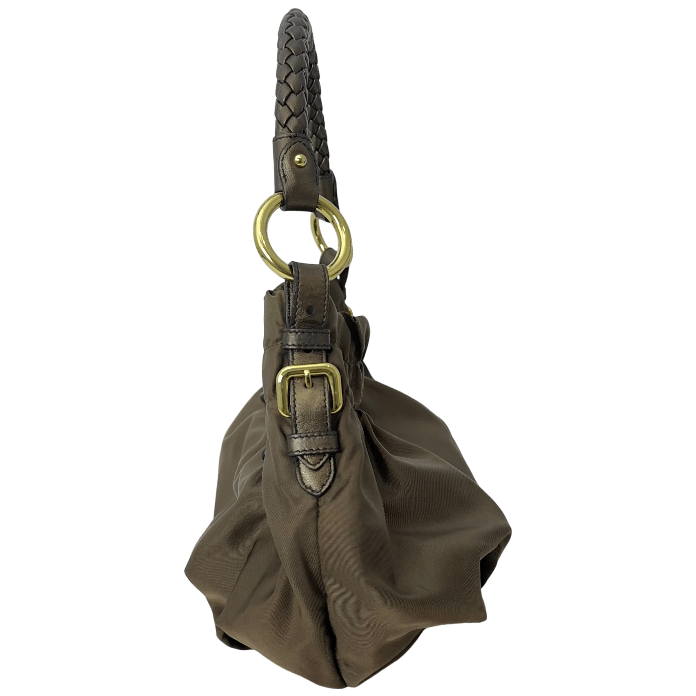 Bow Tessuto Shoulder Bag