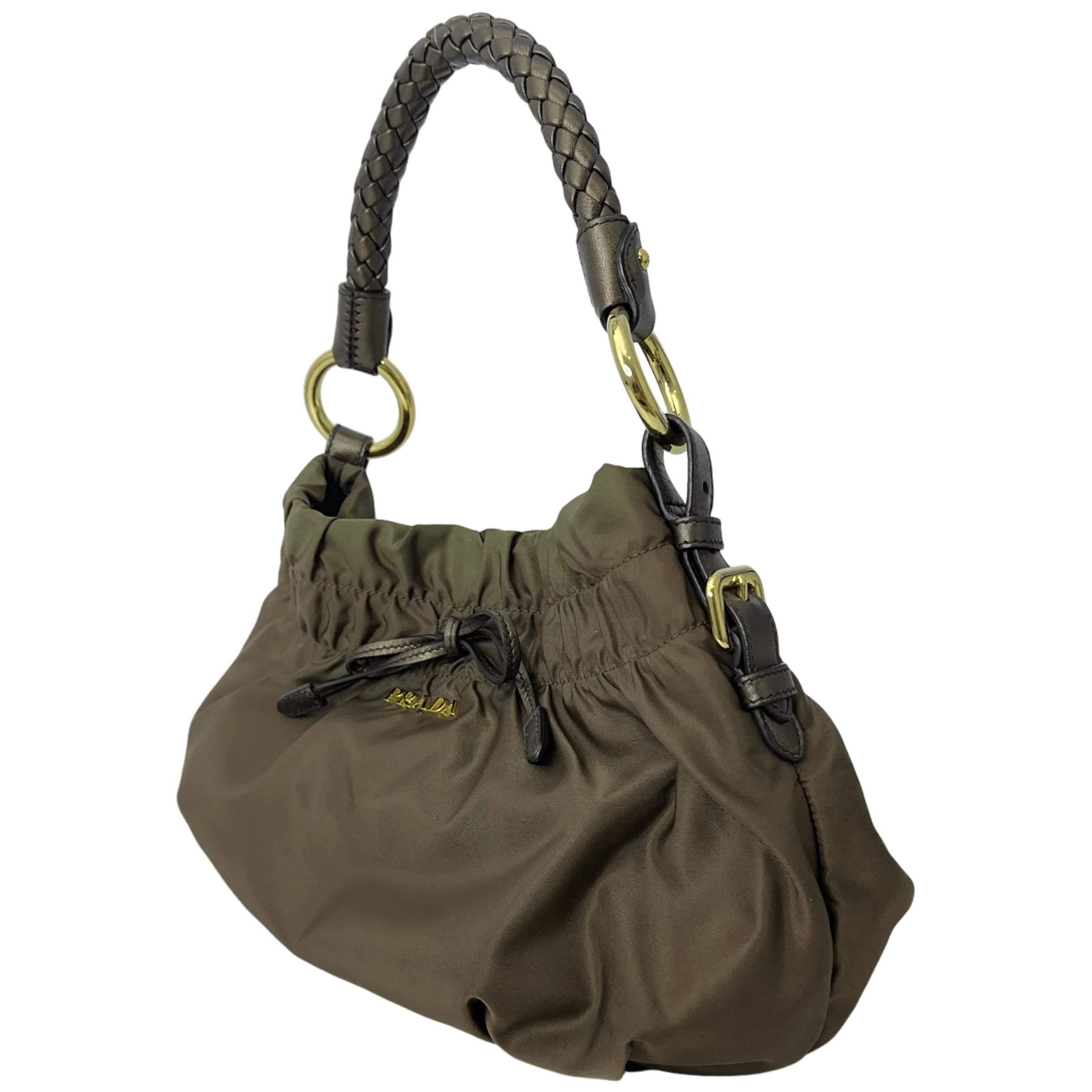 Bow Tessuto Shoulder Bag