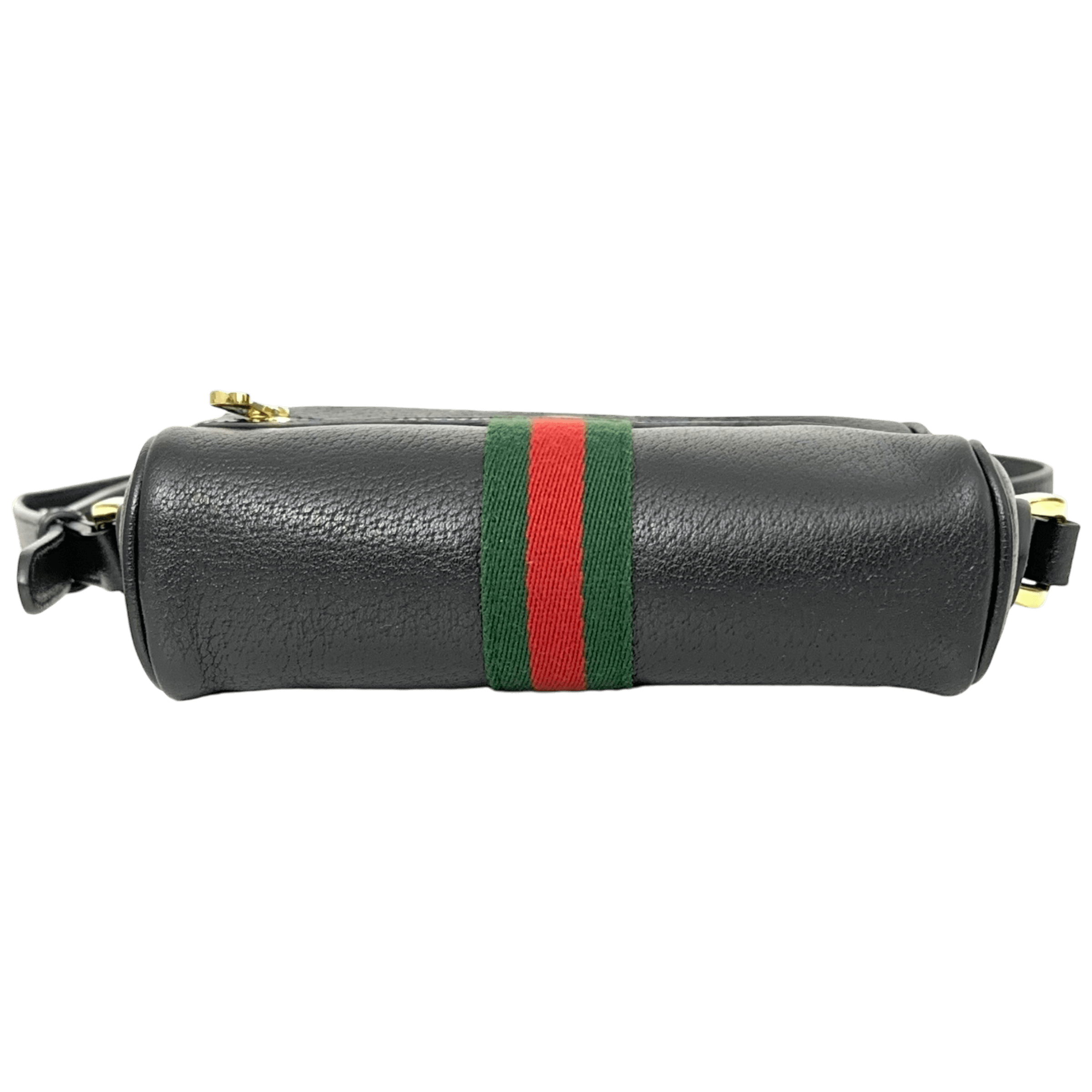 Black Mini Ophidia Shoulder Bag