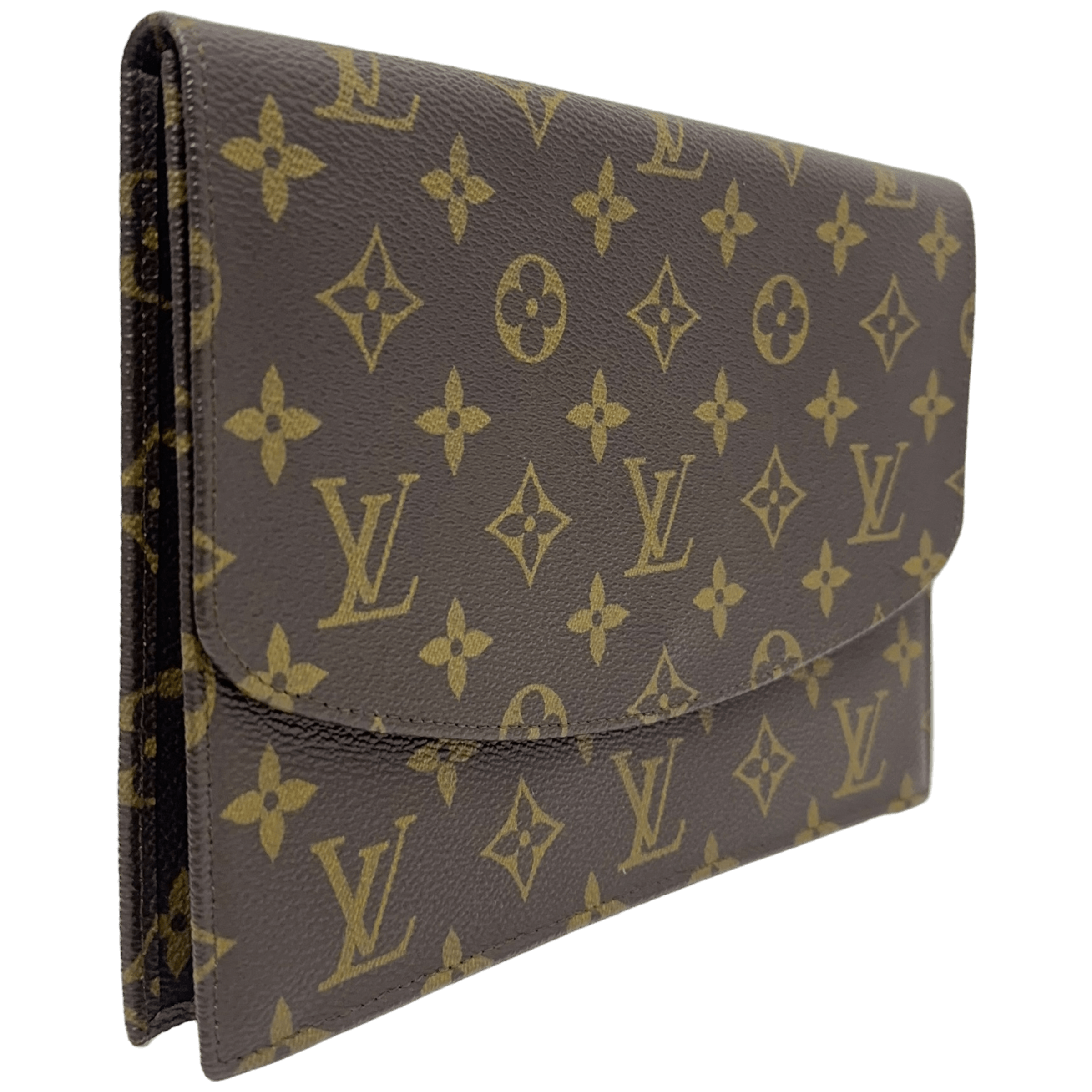 Vintage Monogram Clutch