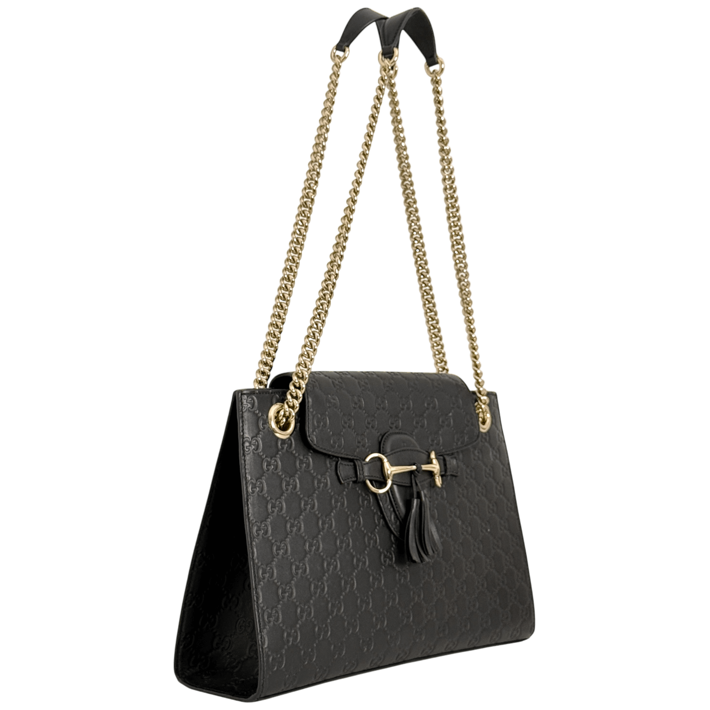 Large Guccissima Emily Chain Bag