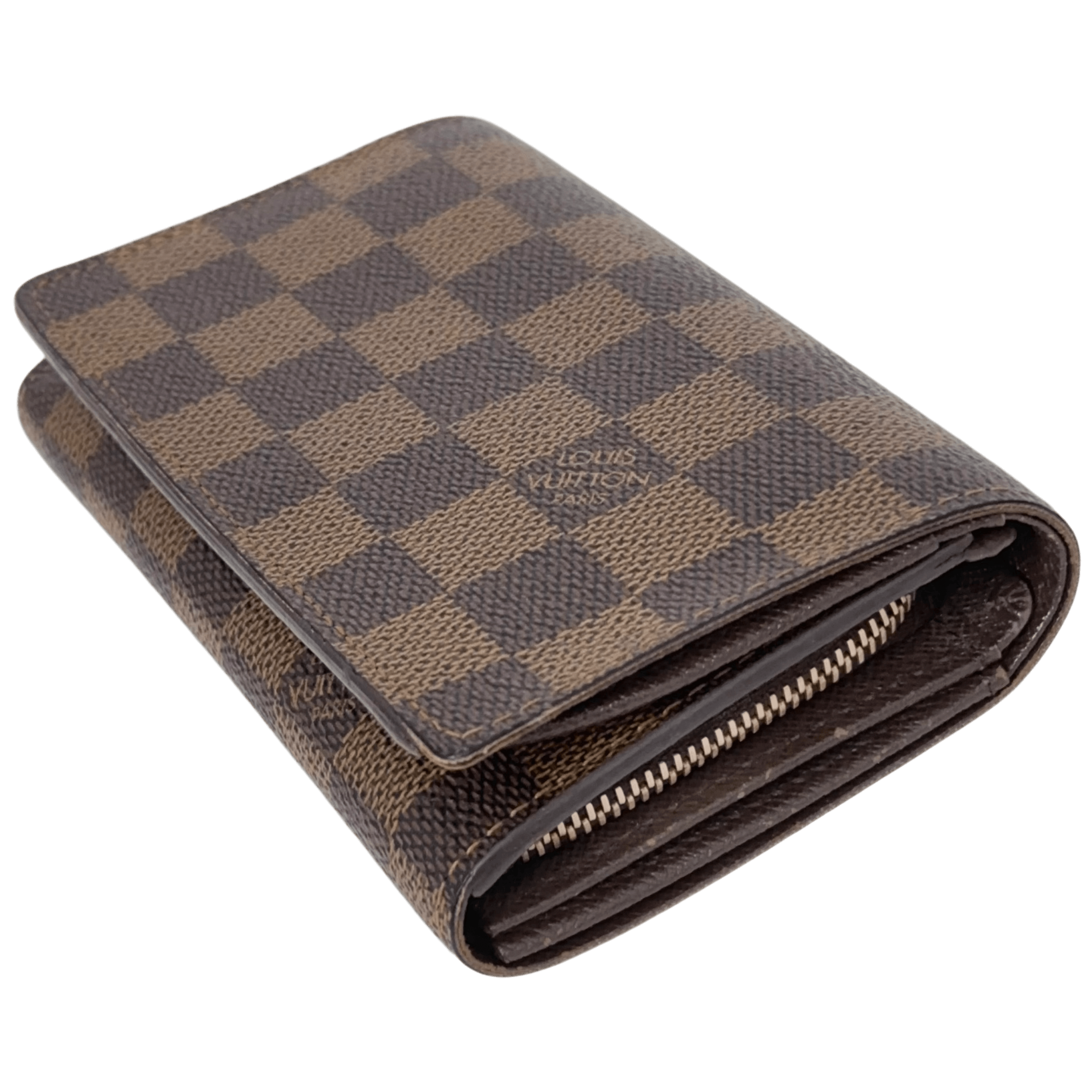 Damier Ebene Compact Wallet