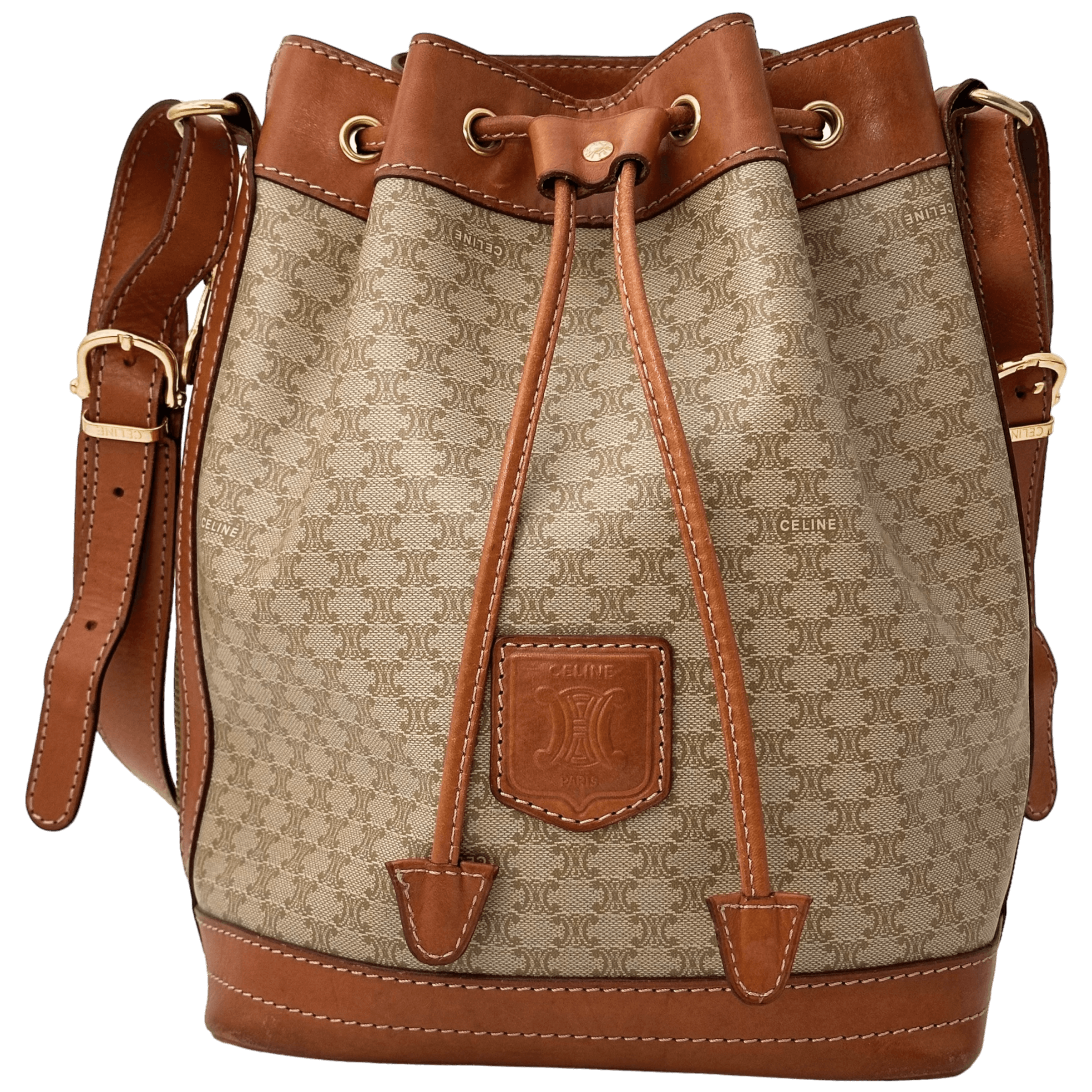 Vintage Macadam Bucket Bag