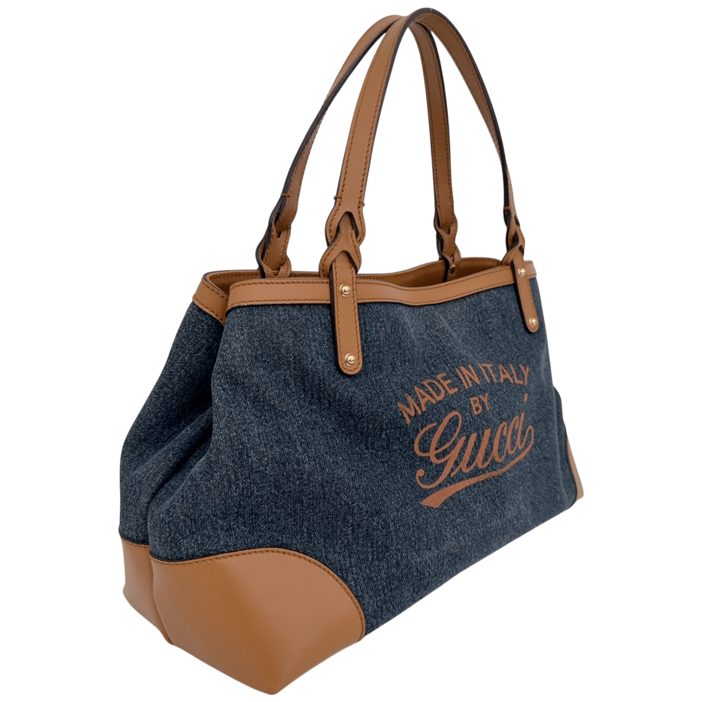 Medium Denim Tote