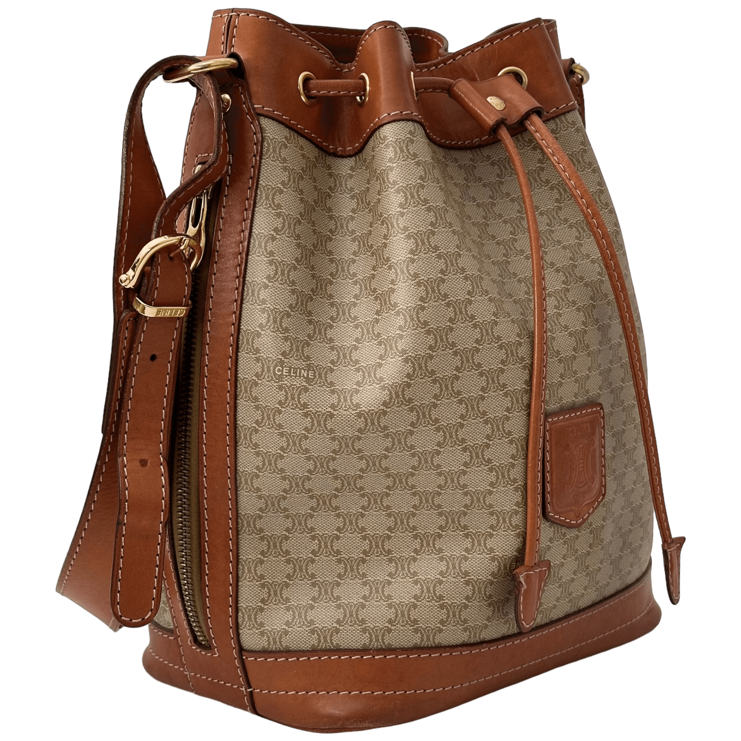 Vintage Macadam Bucket Bag