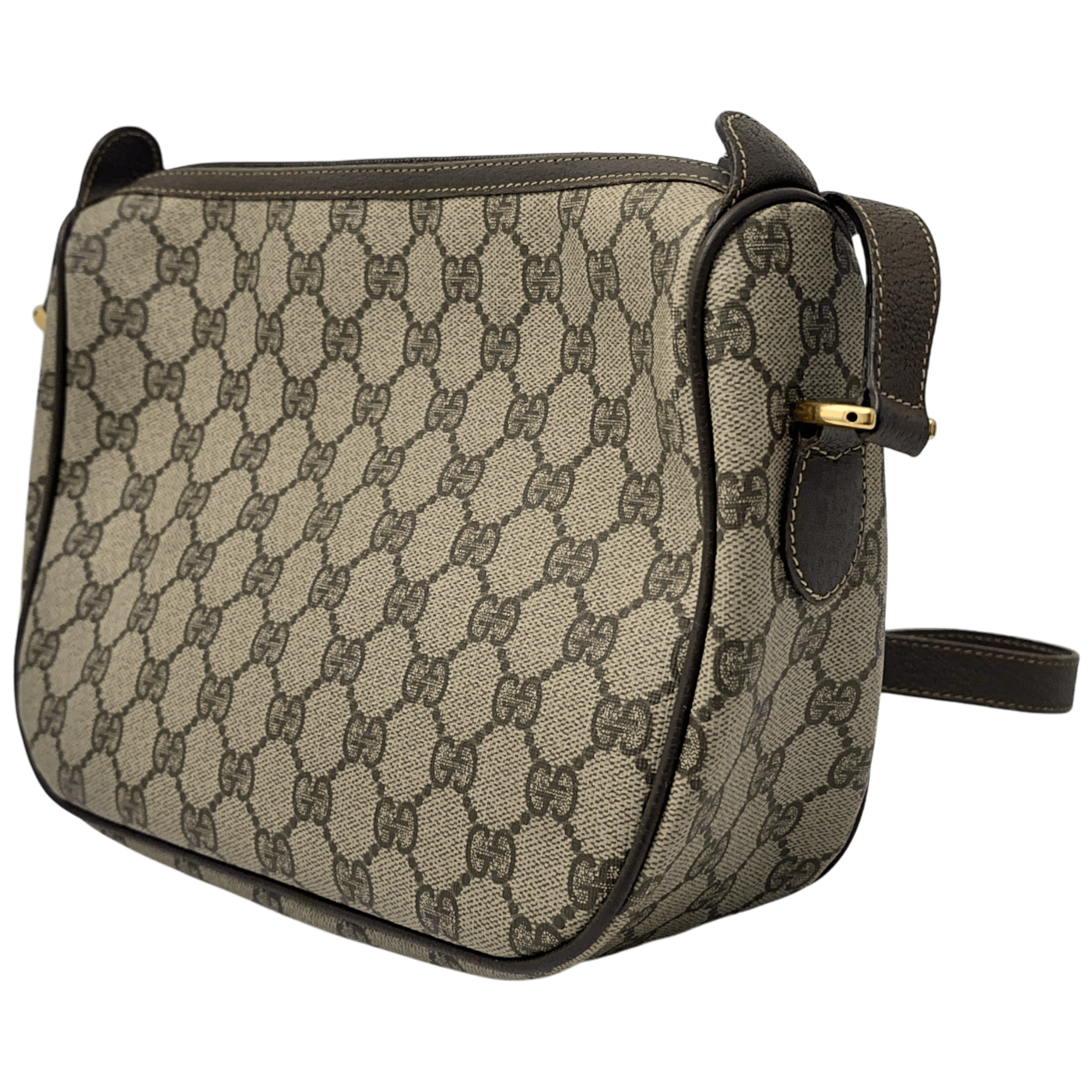 Gucci Vintage GG Web Crossbody