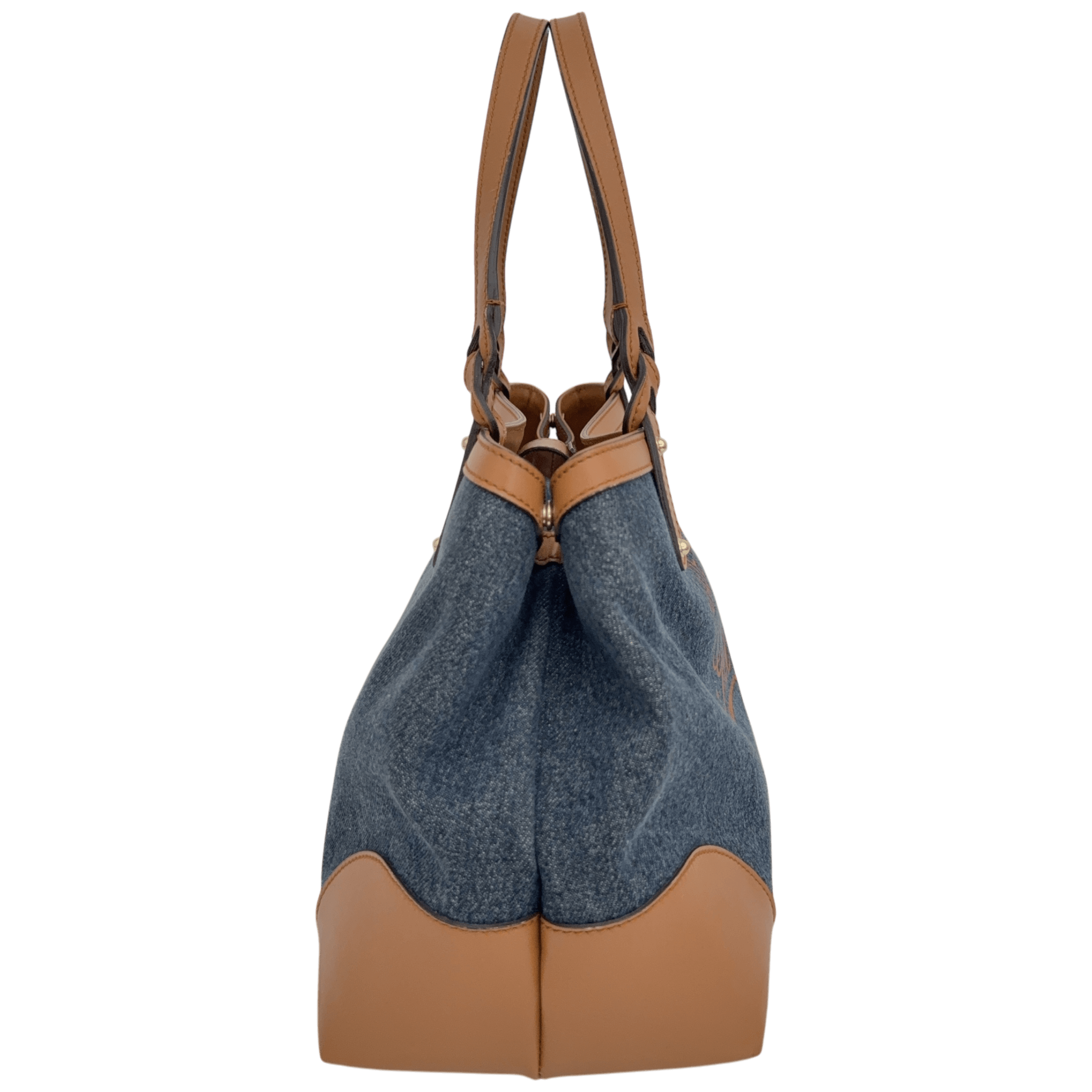 Medium Denim Tote