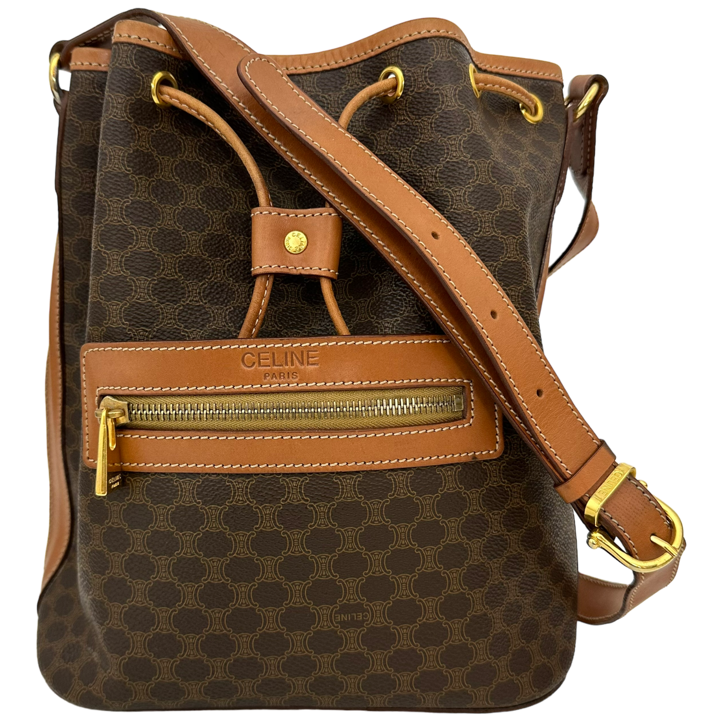 Vintage Macadam Bucket Bag