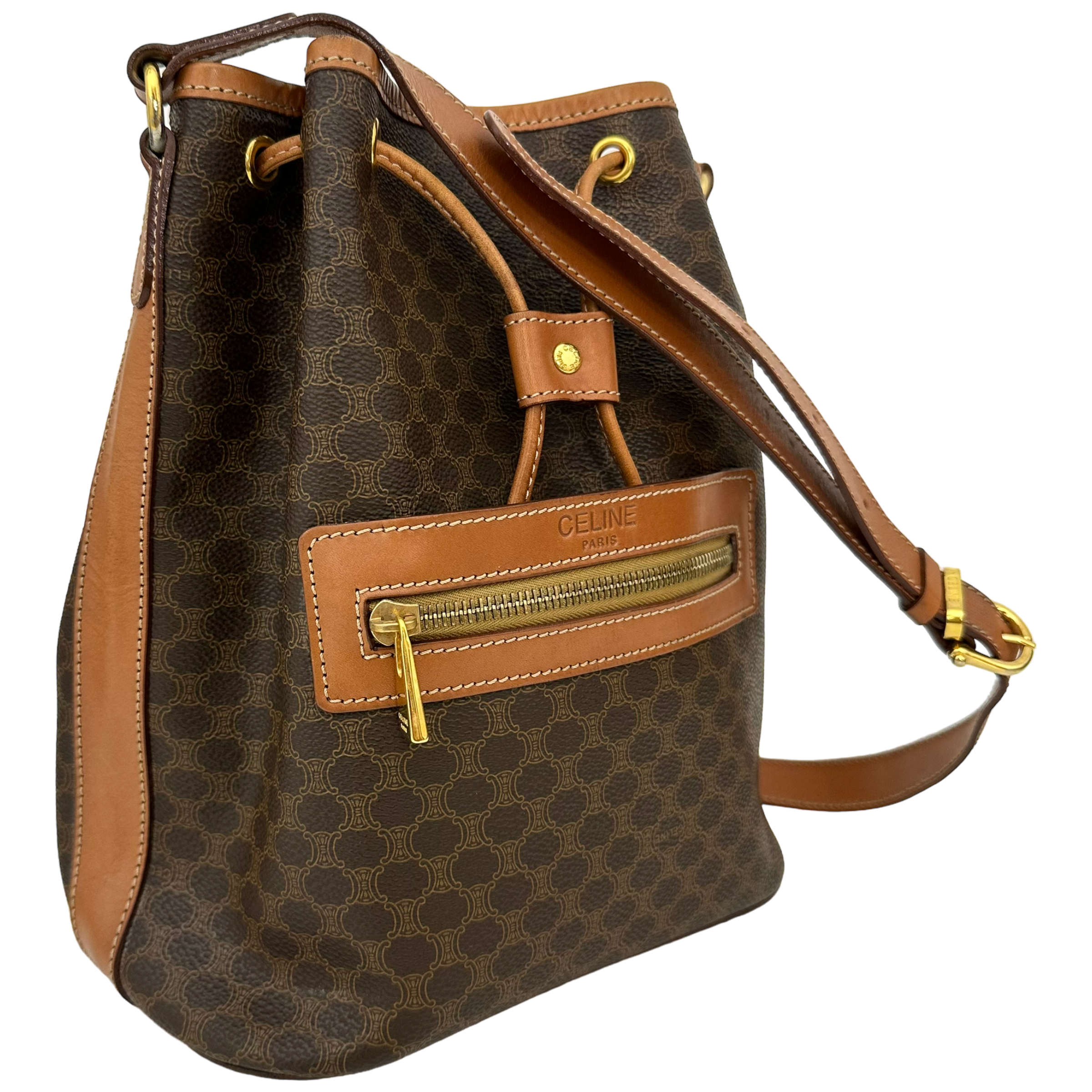 Vintage Macadam Bucket Bag