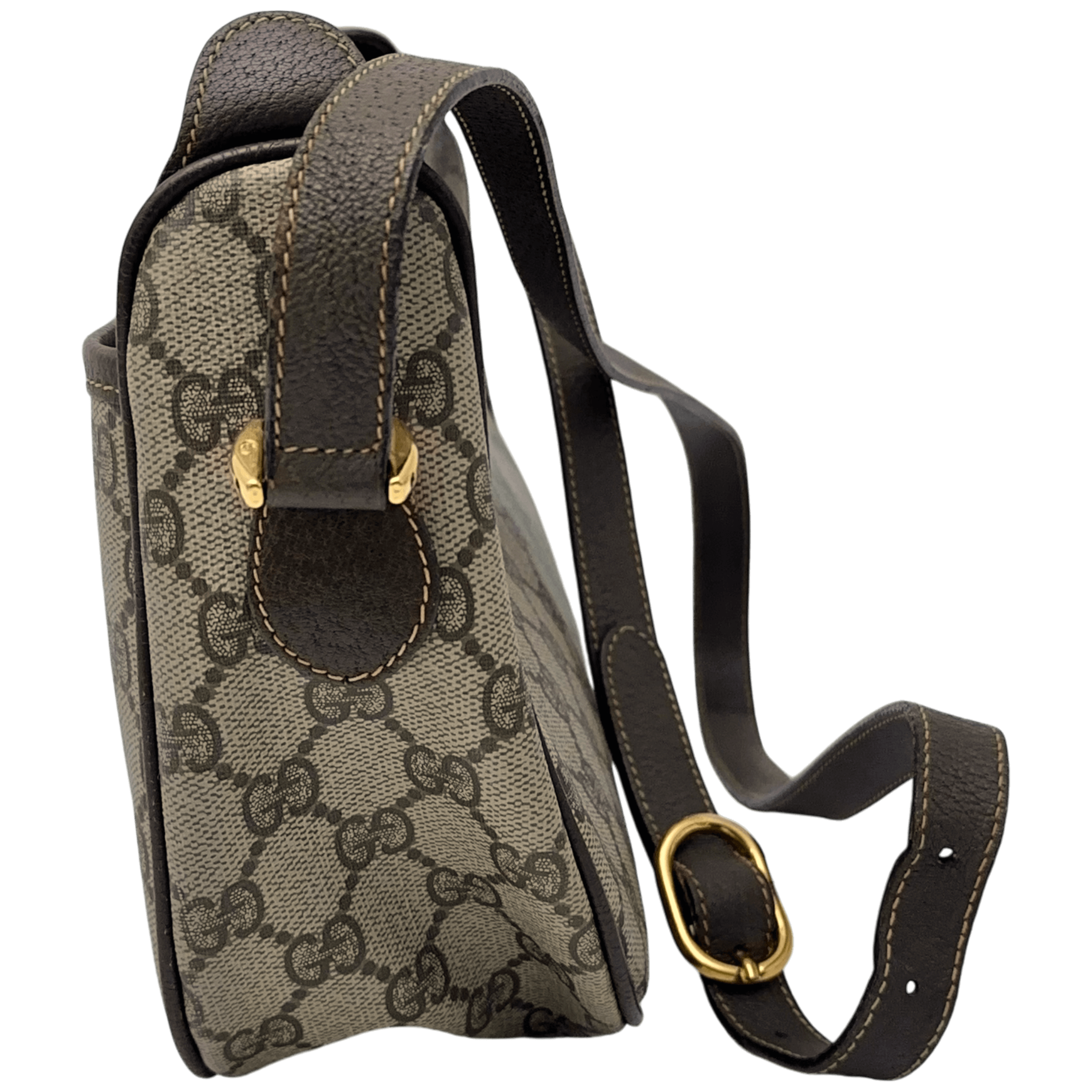 Gucci Vintage GG Web Crossbody