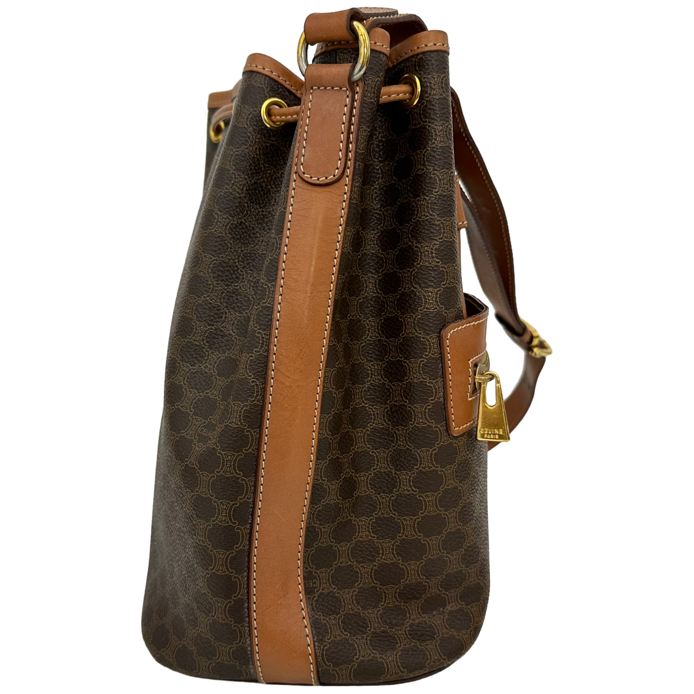 Vintage Macadam Bucket Bag