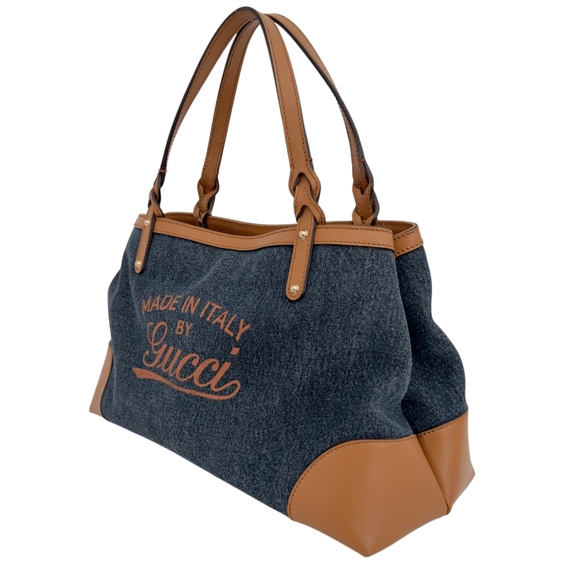 Medium Denim Tote