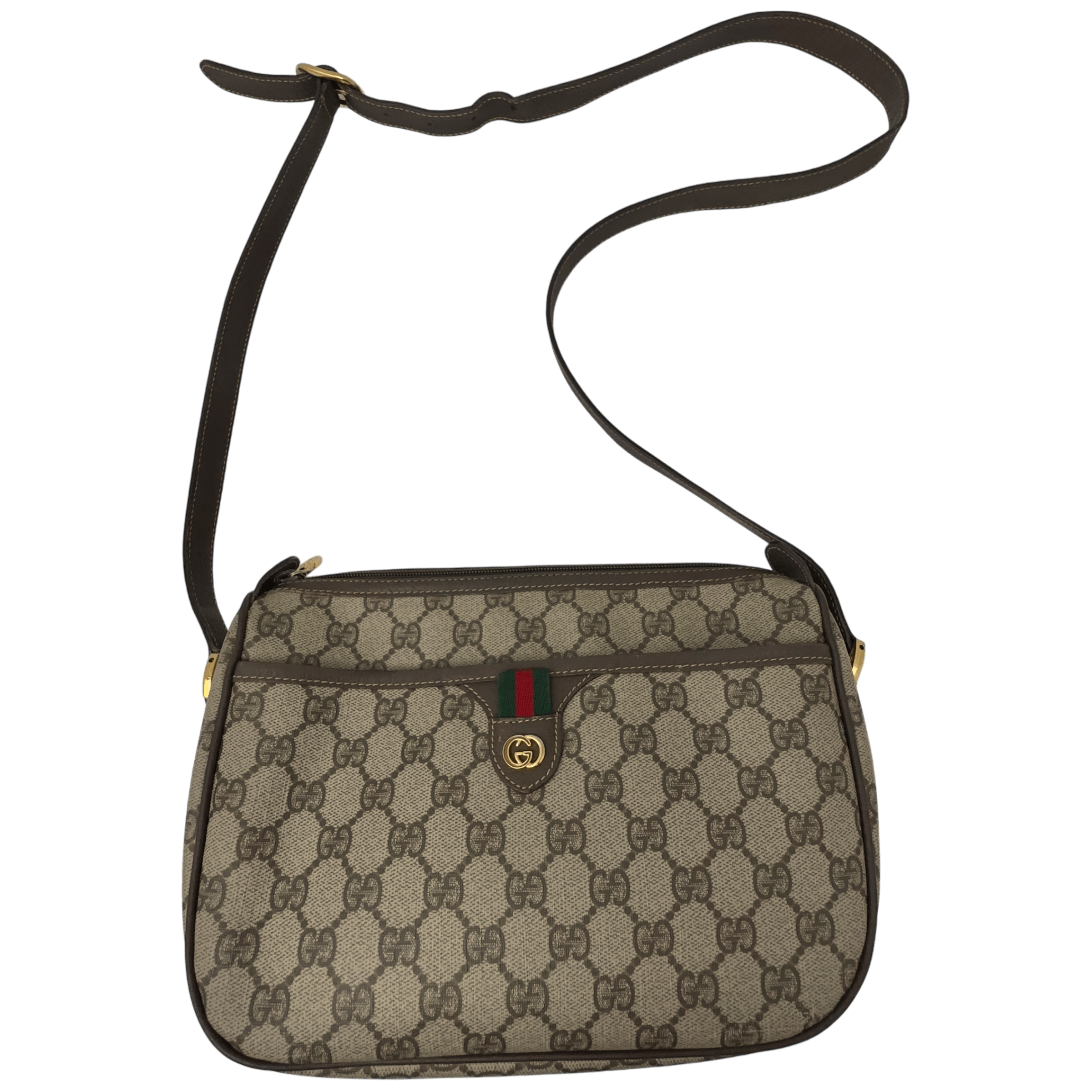 Gucci Vintage GG Web Crossbody