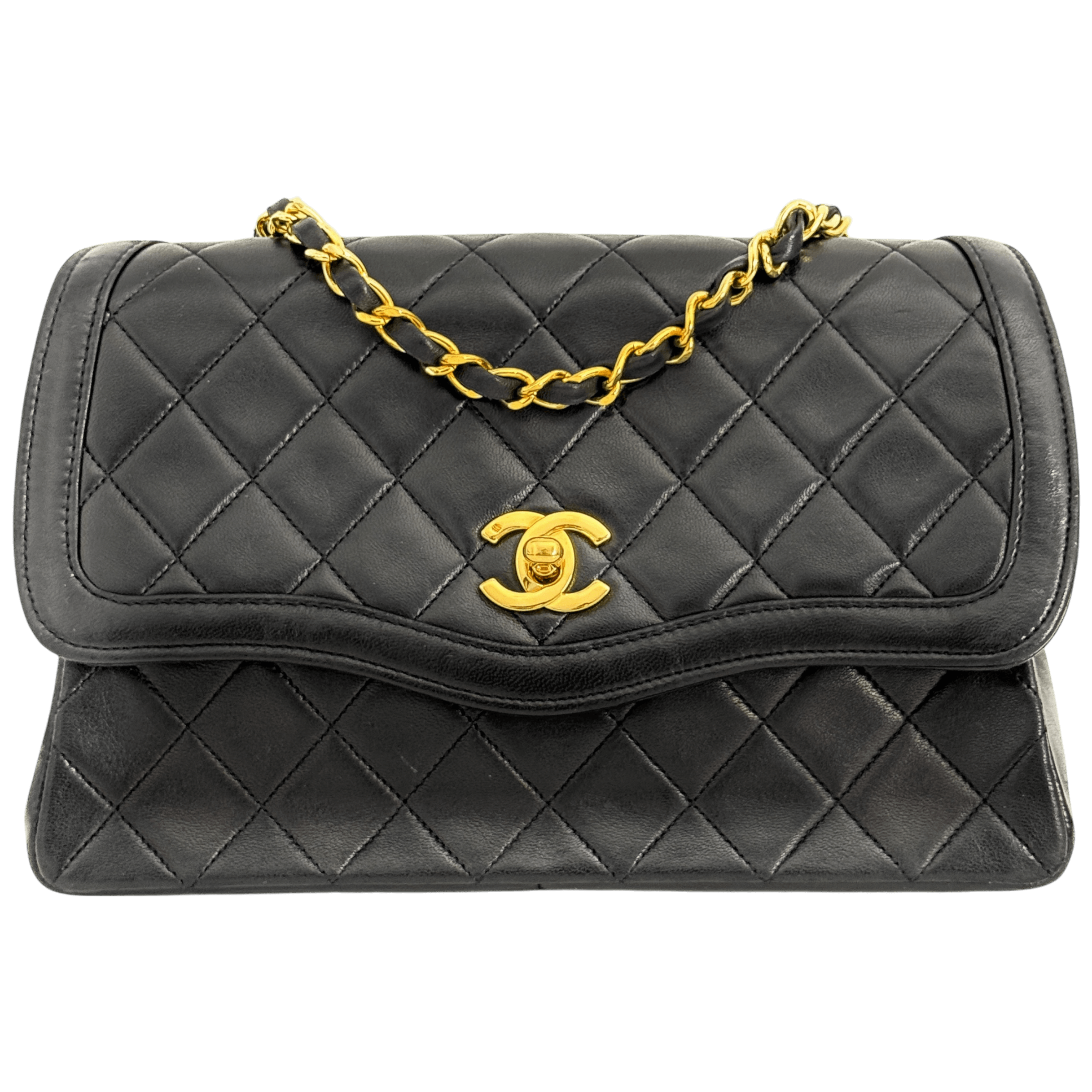 Quilted Wave Single Flap