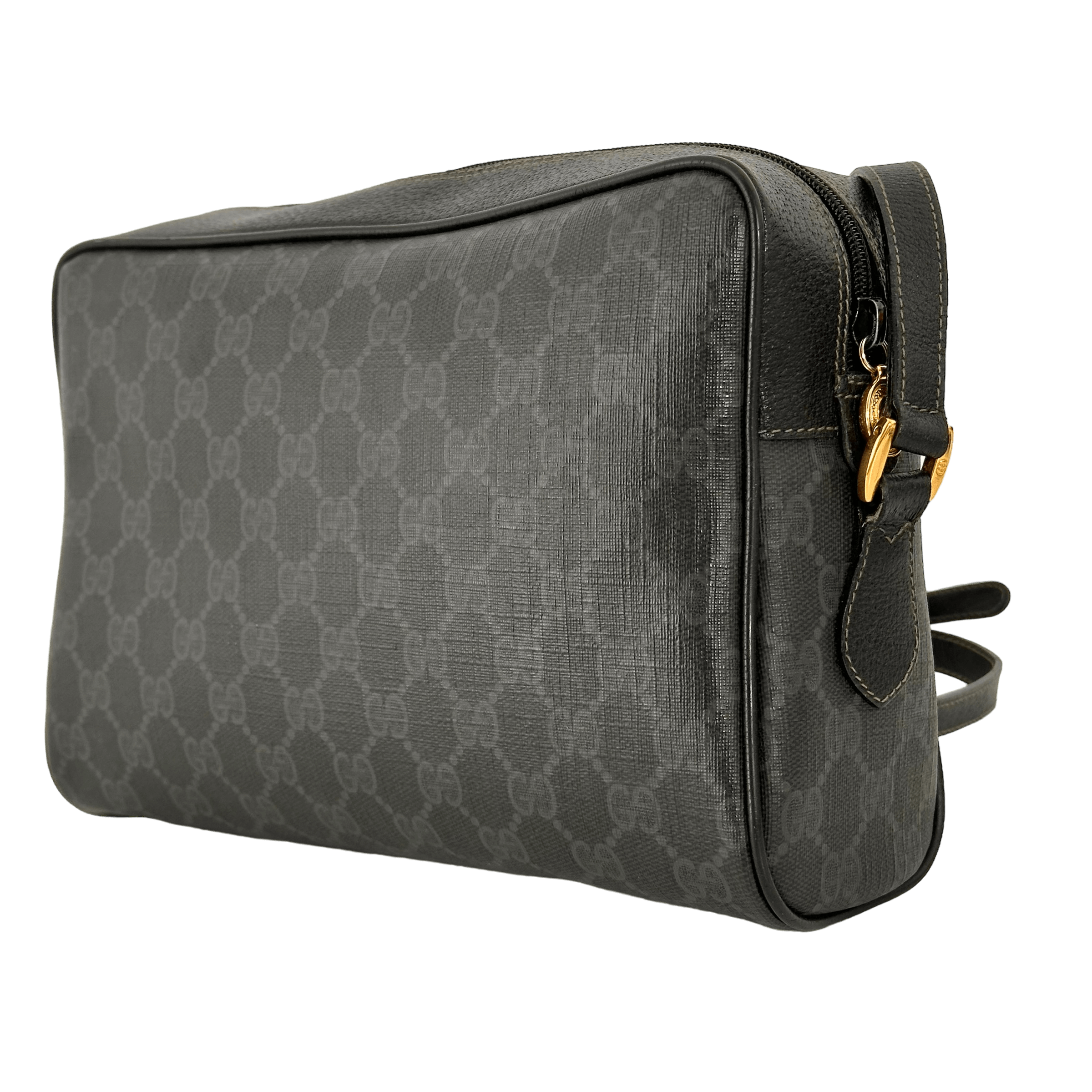 Black GG Supreme Crossbody