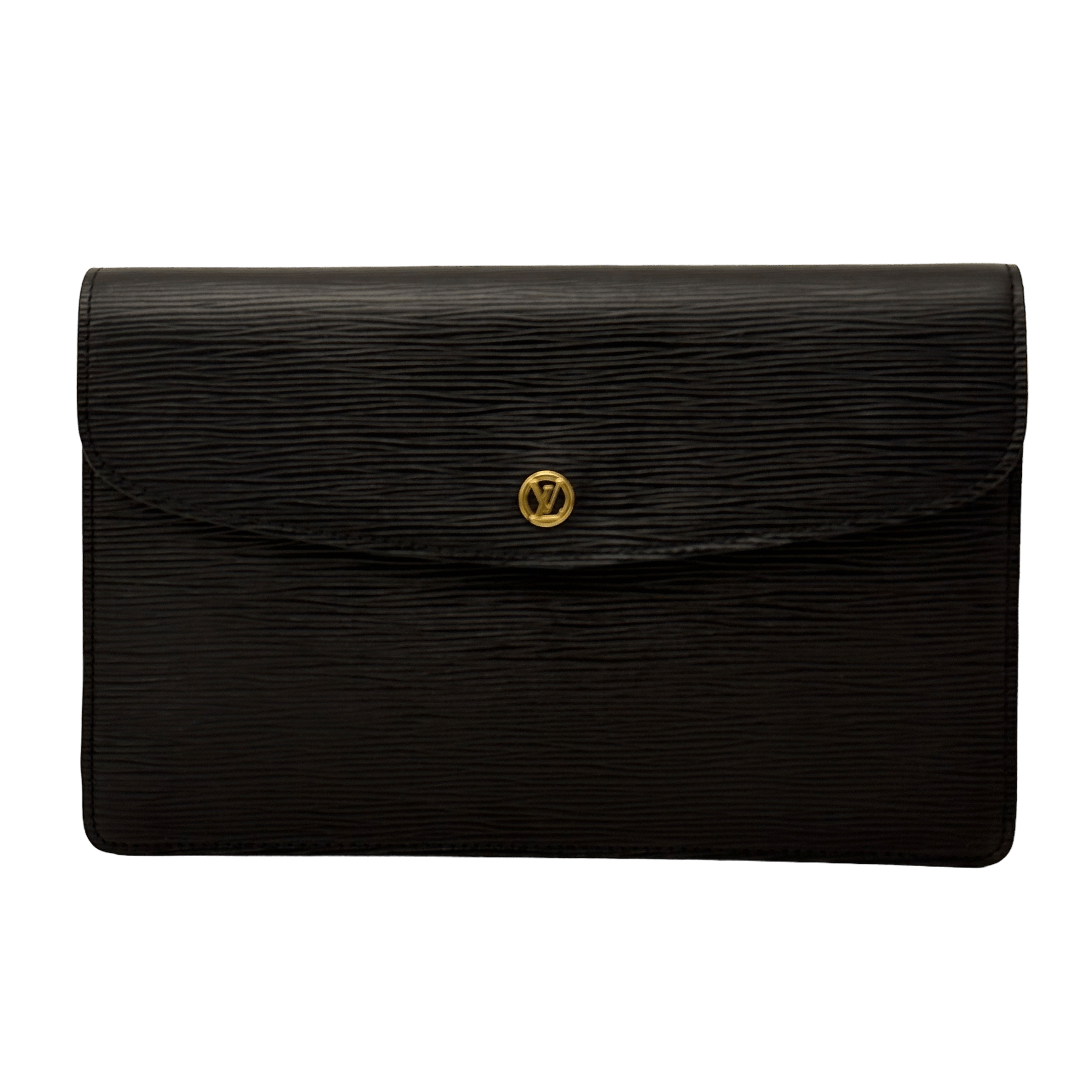 Black Epi Clutch