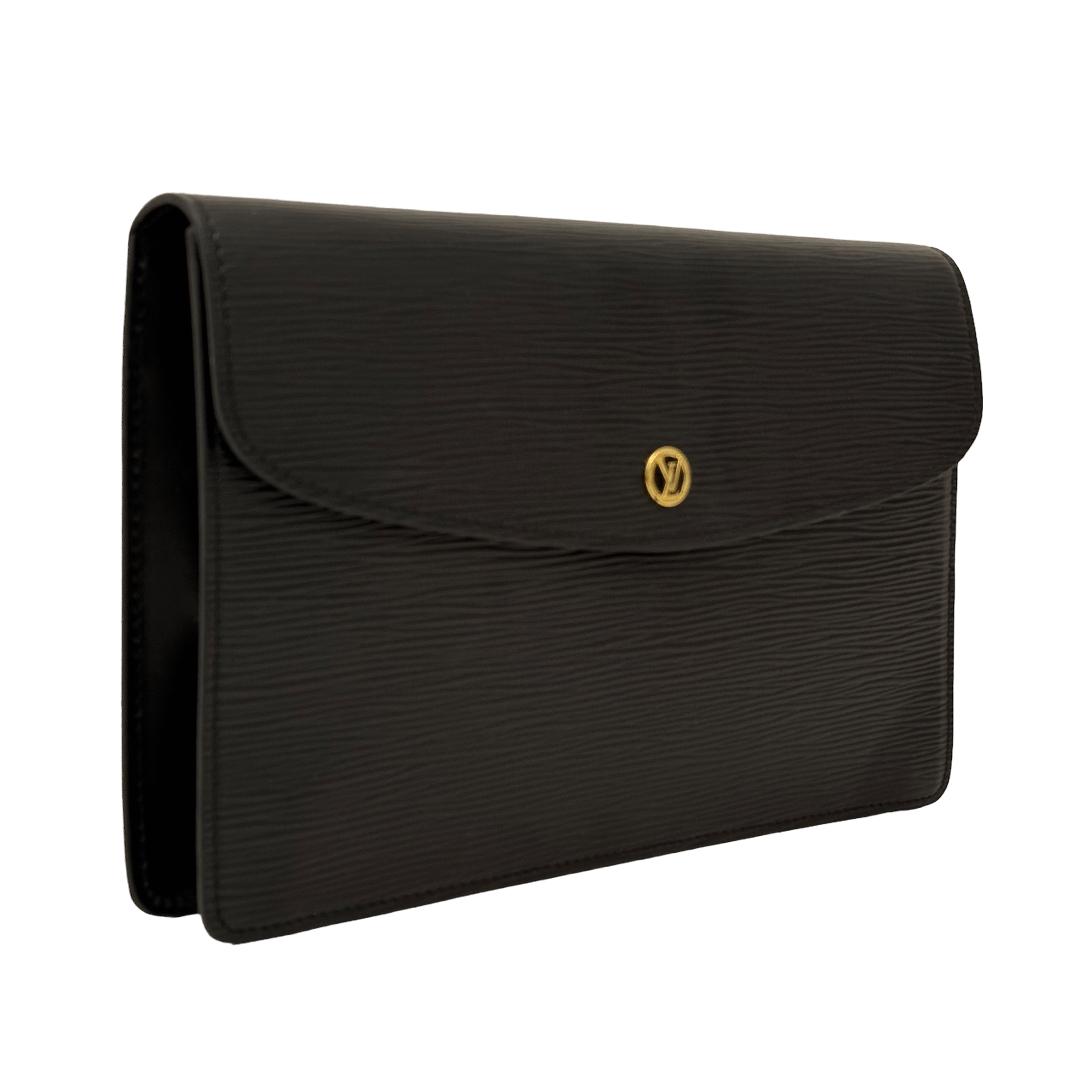 Black Epi Clutch