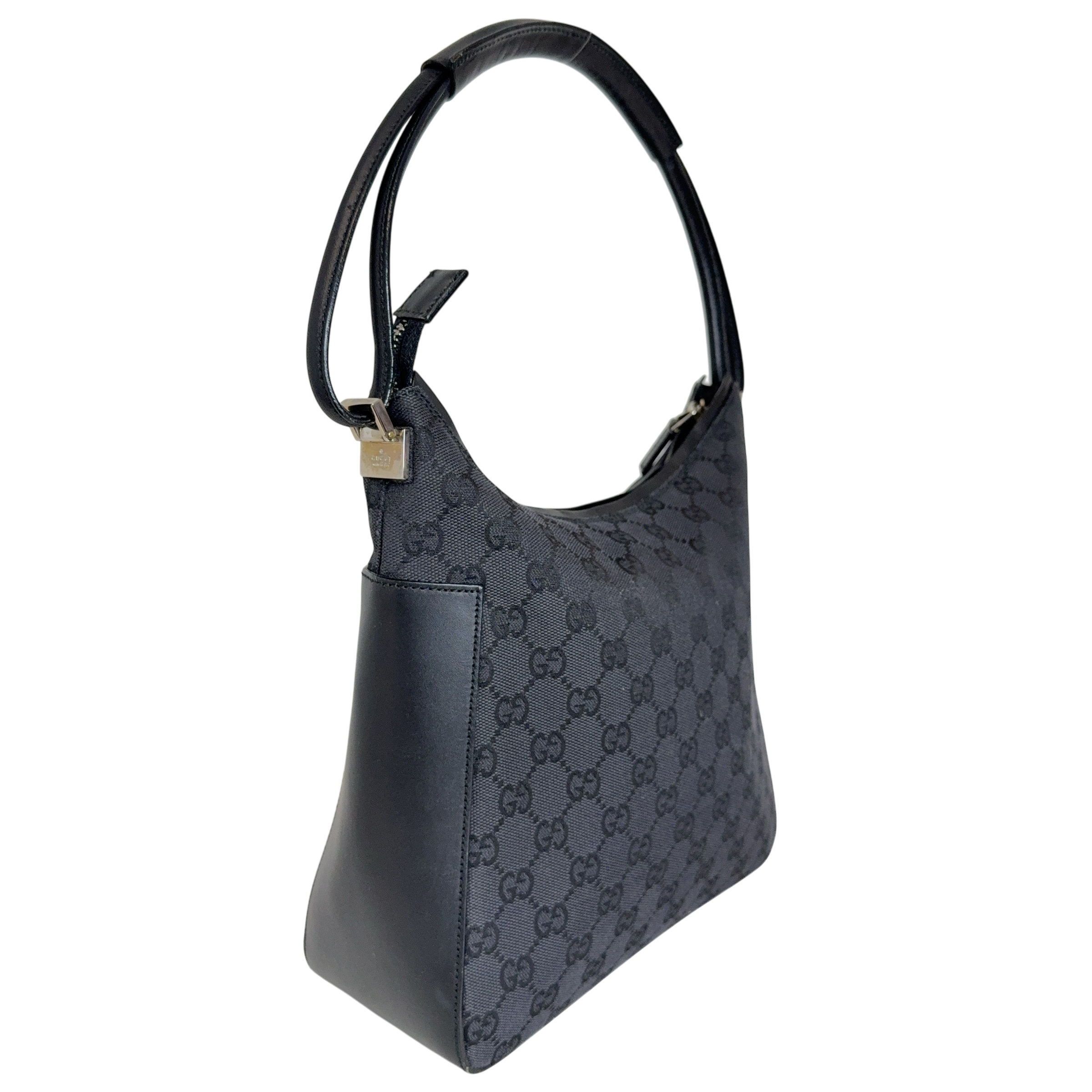 Black GG Shoulder Bag