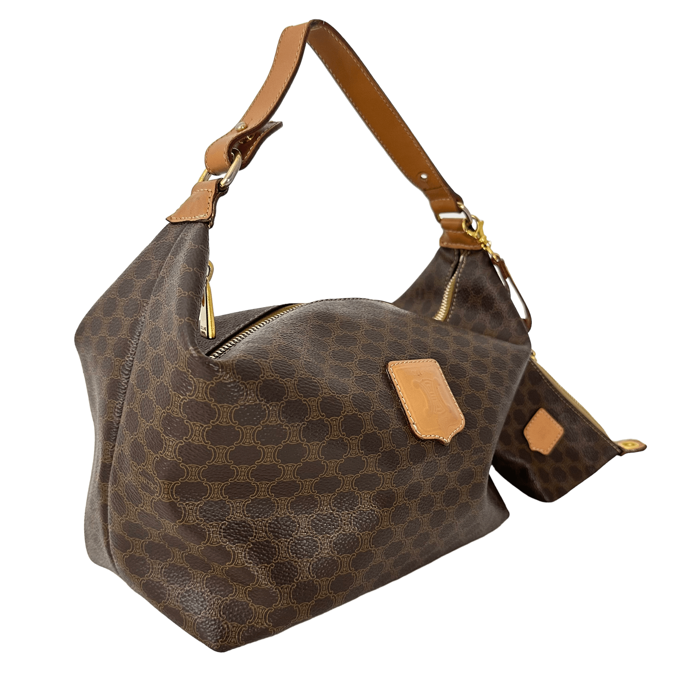 Vintage Macadam Handbag w/ Baby