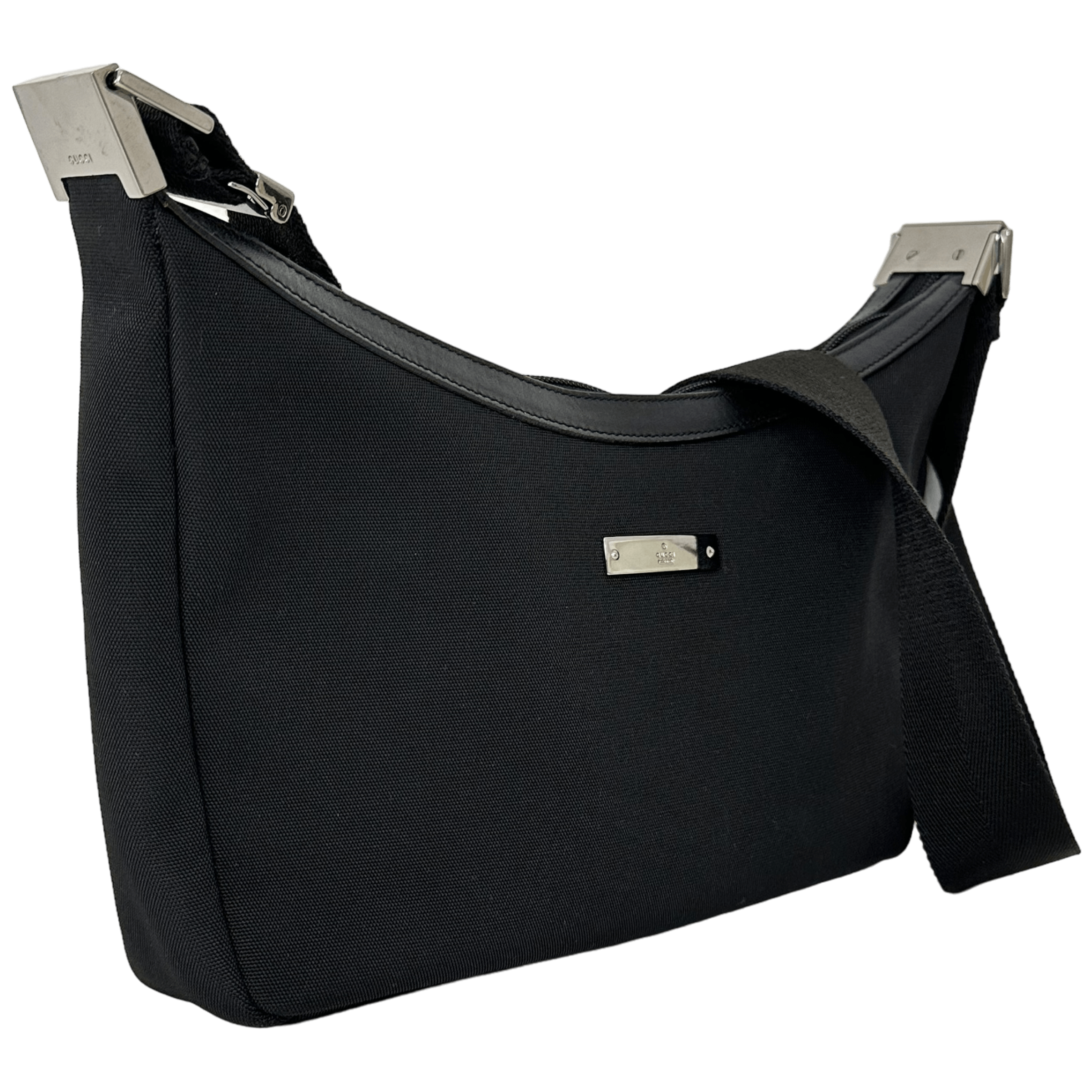 Black Slim Shoulder Bag