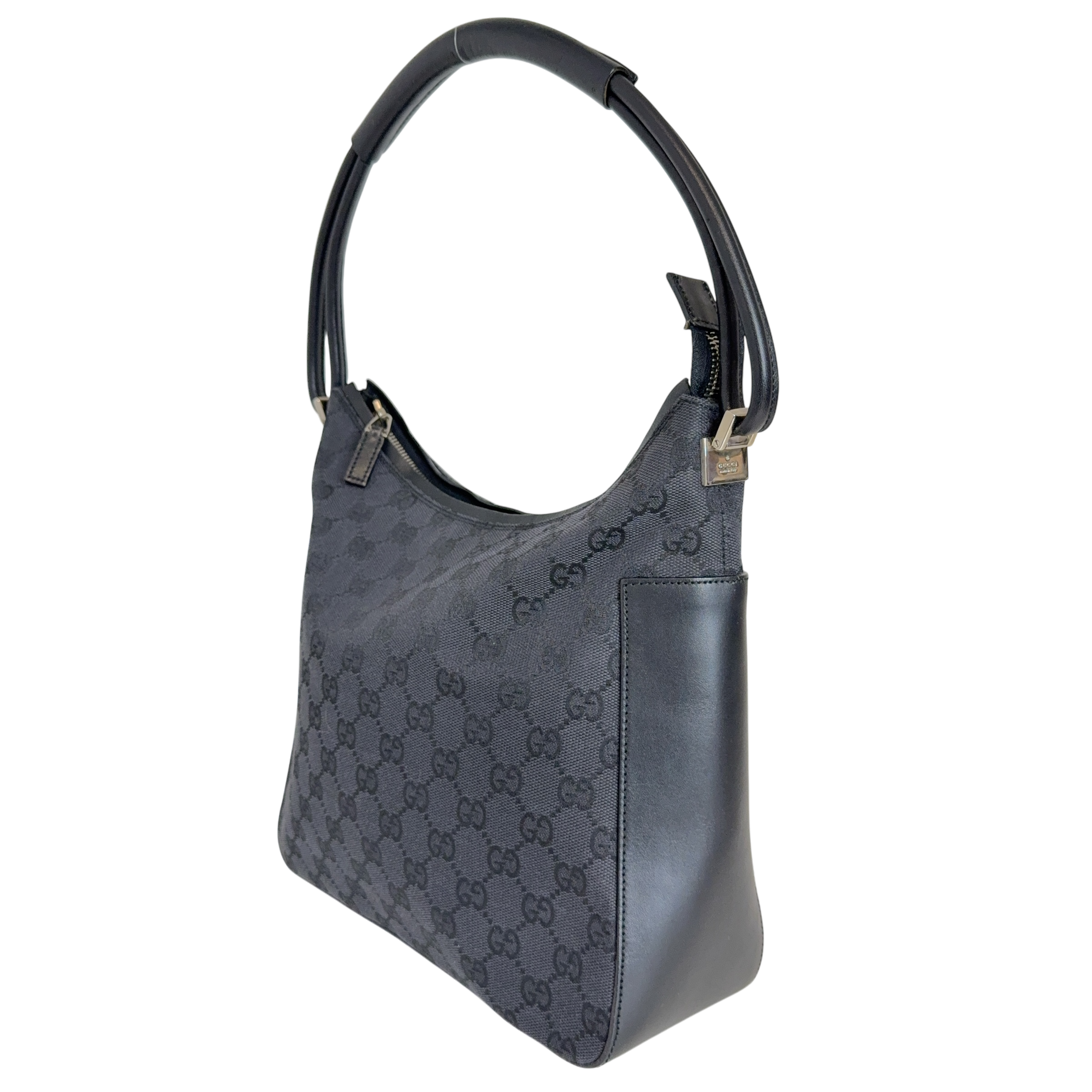 Black GG Shoulder Bag