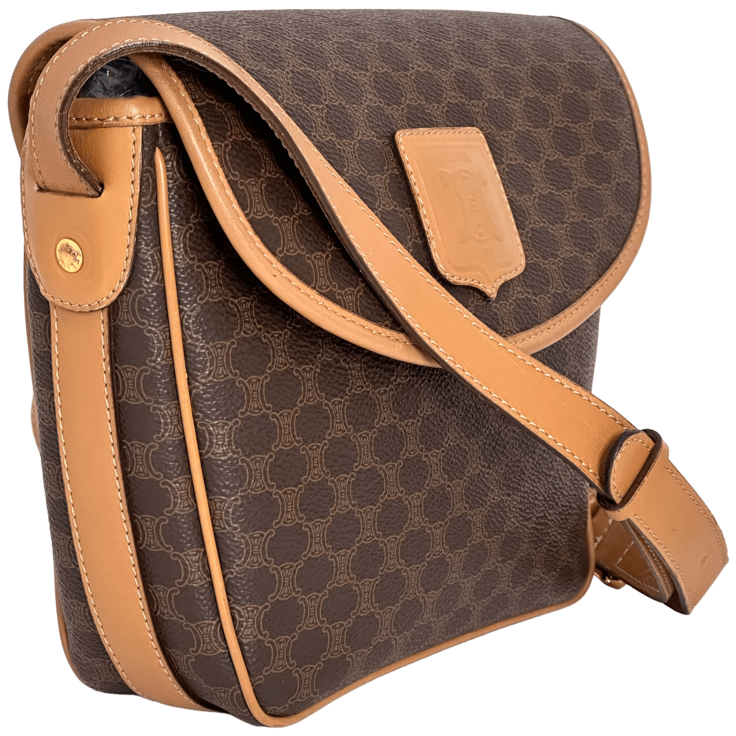 Brown Macadam Crossbody