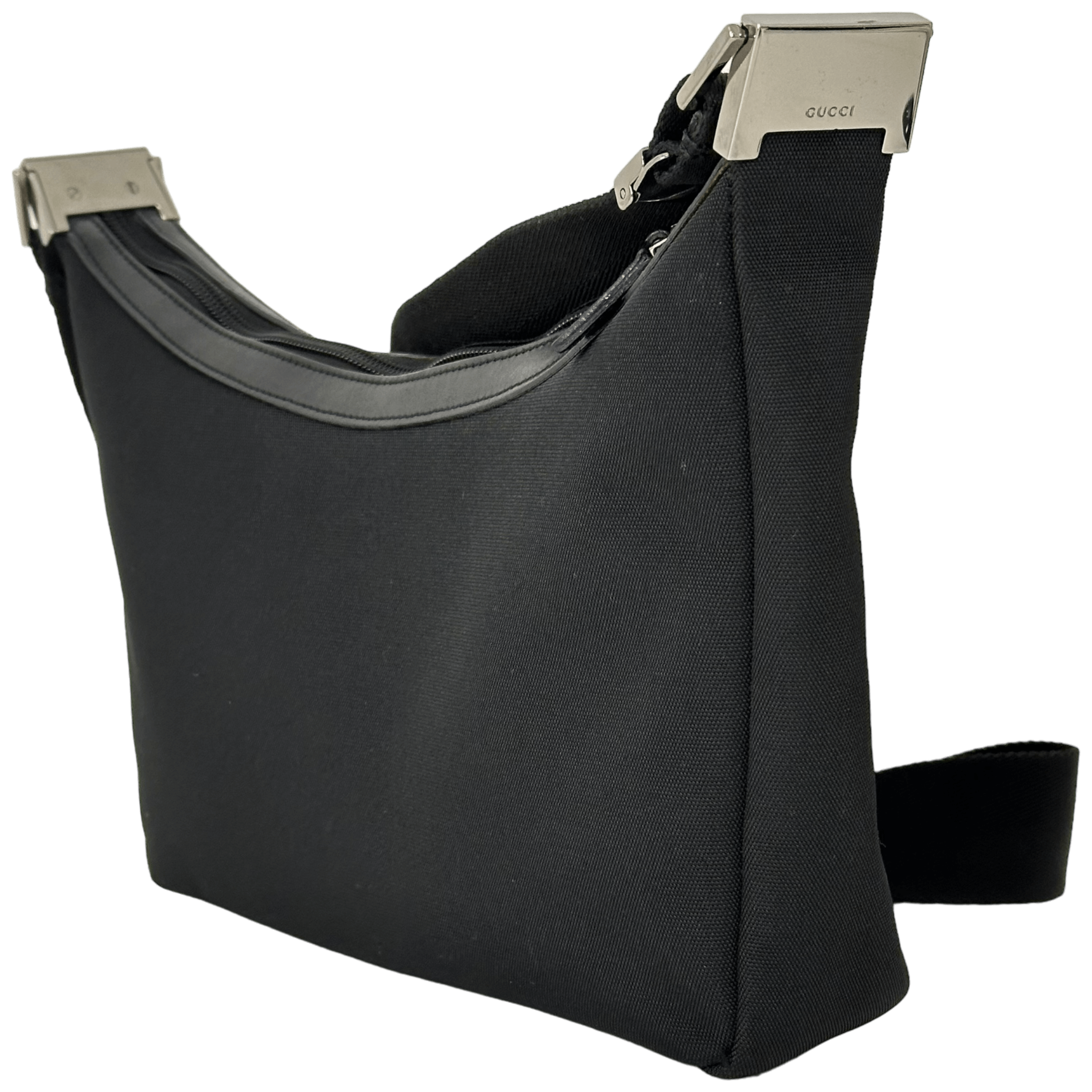 Black Slim Shoulder Bag