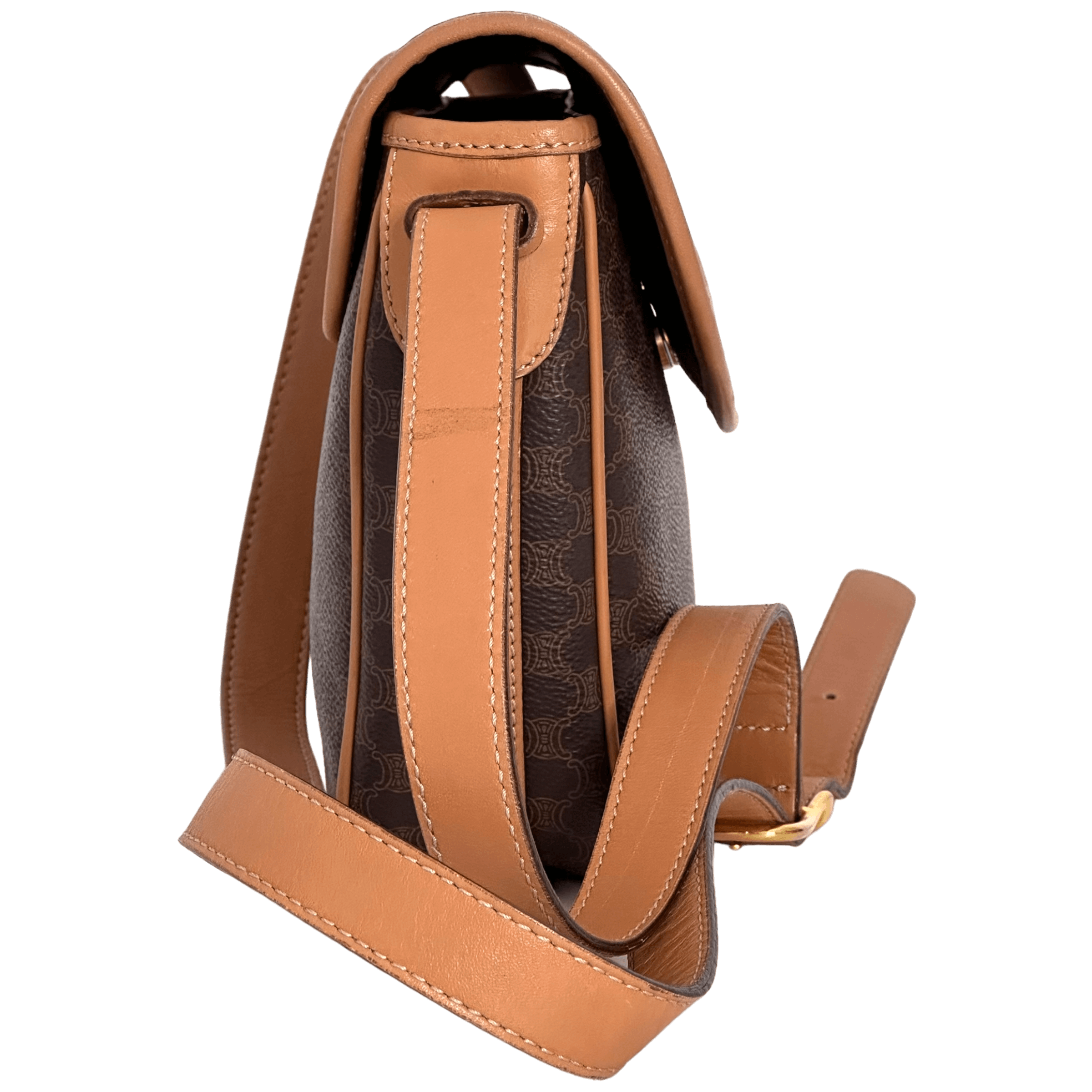 Brown Macadam Crossbody