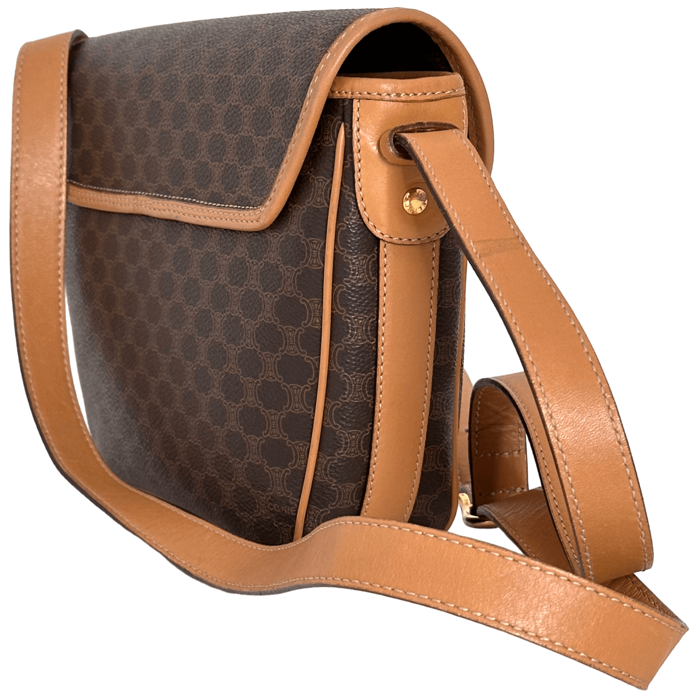 Brown Macadam Crossbody
