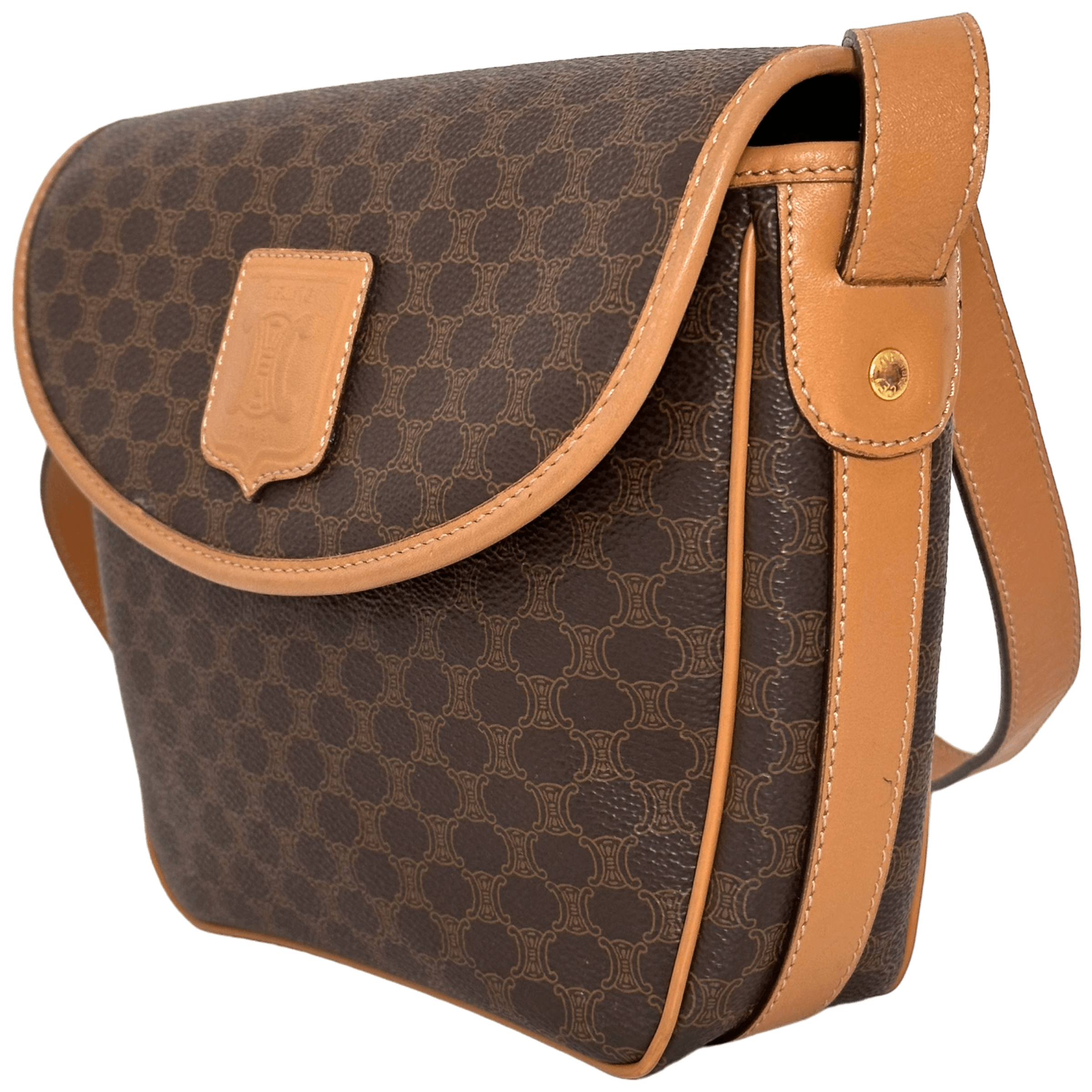 Brown Macadam Crossbody